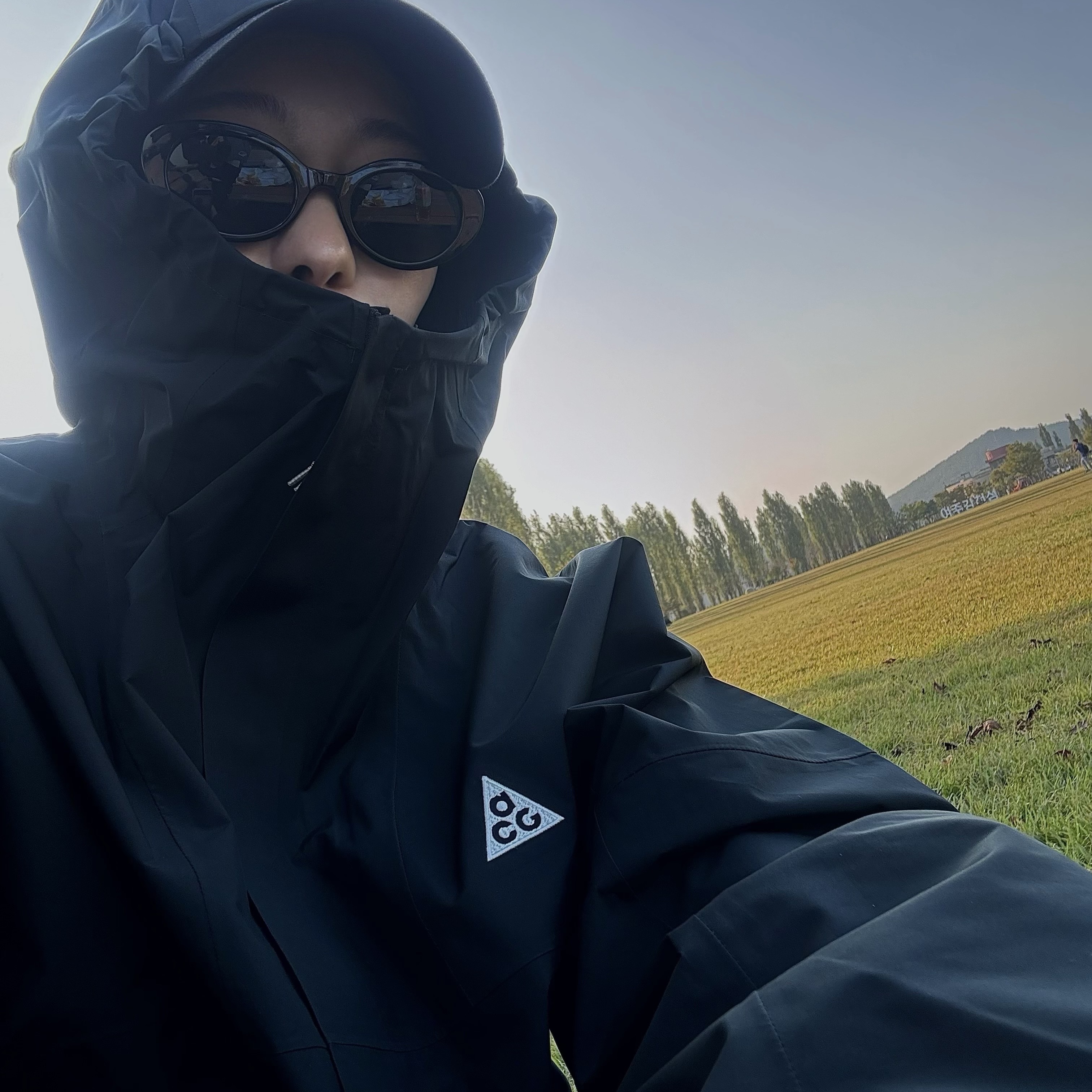 Nike ACG Storm-Fit ADV Cascade Rains Full Zip Jacket Black - Asia, Oakley Eye Jacket Redux Matte Black Frame Prizm Grey Lenses High Bridge Fit 착용 스타일 - 1
