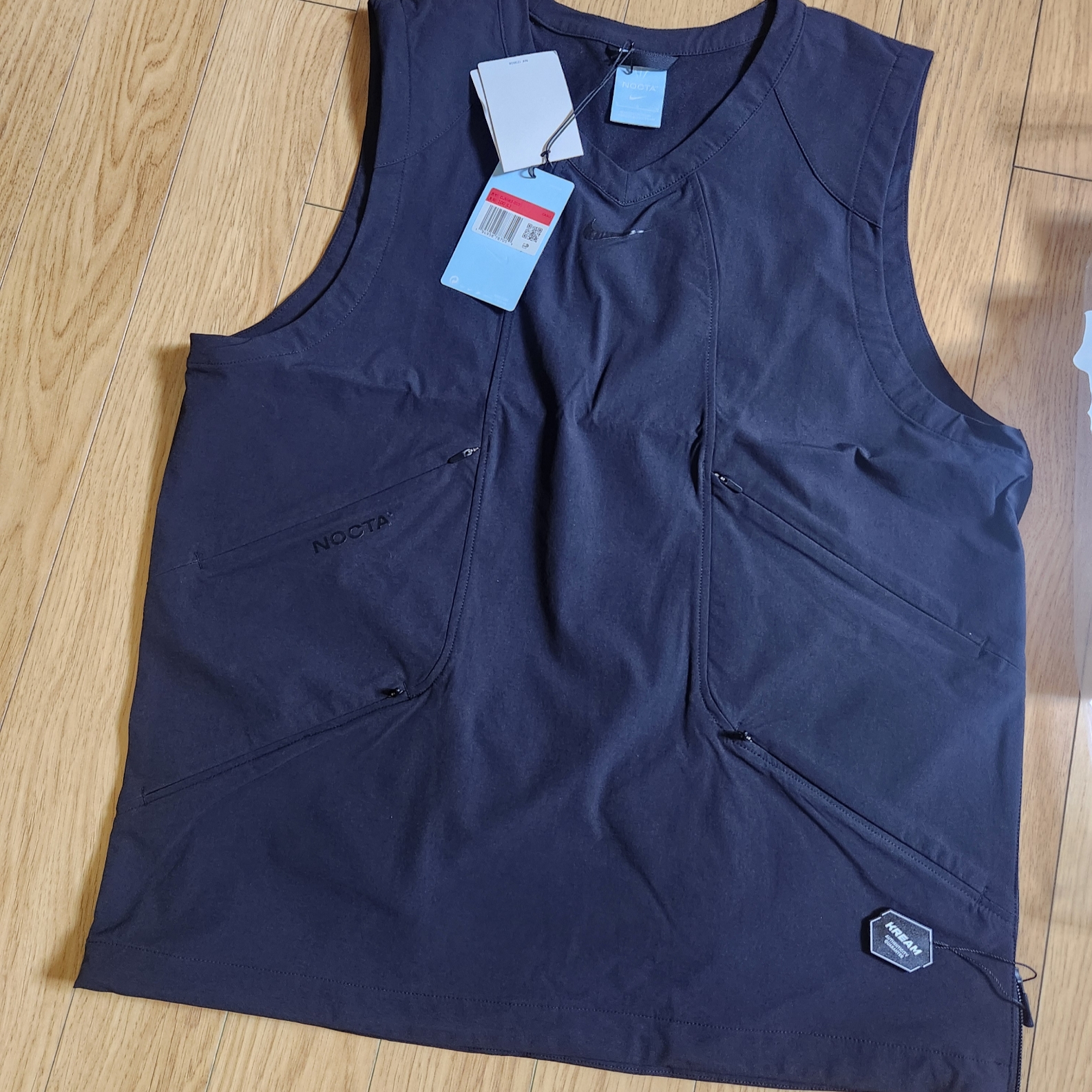 Nike x Drake Nocta Golf Vest Black - Asia 착용 스타일