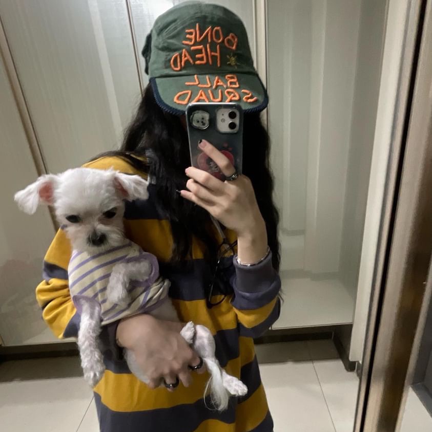 Problemallways Bonehead Ball Squad Corduroy Pocket Camp Cap Green 착용 스타일 - 3
