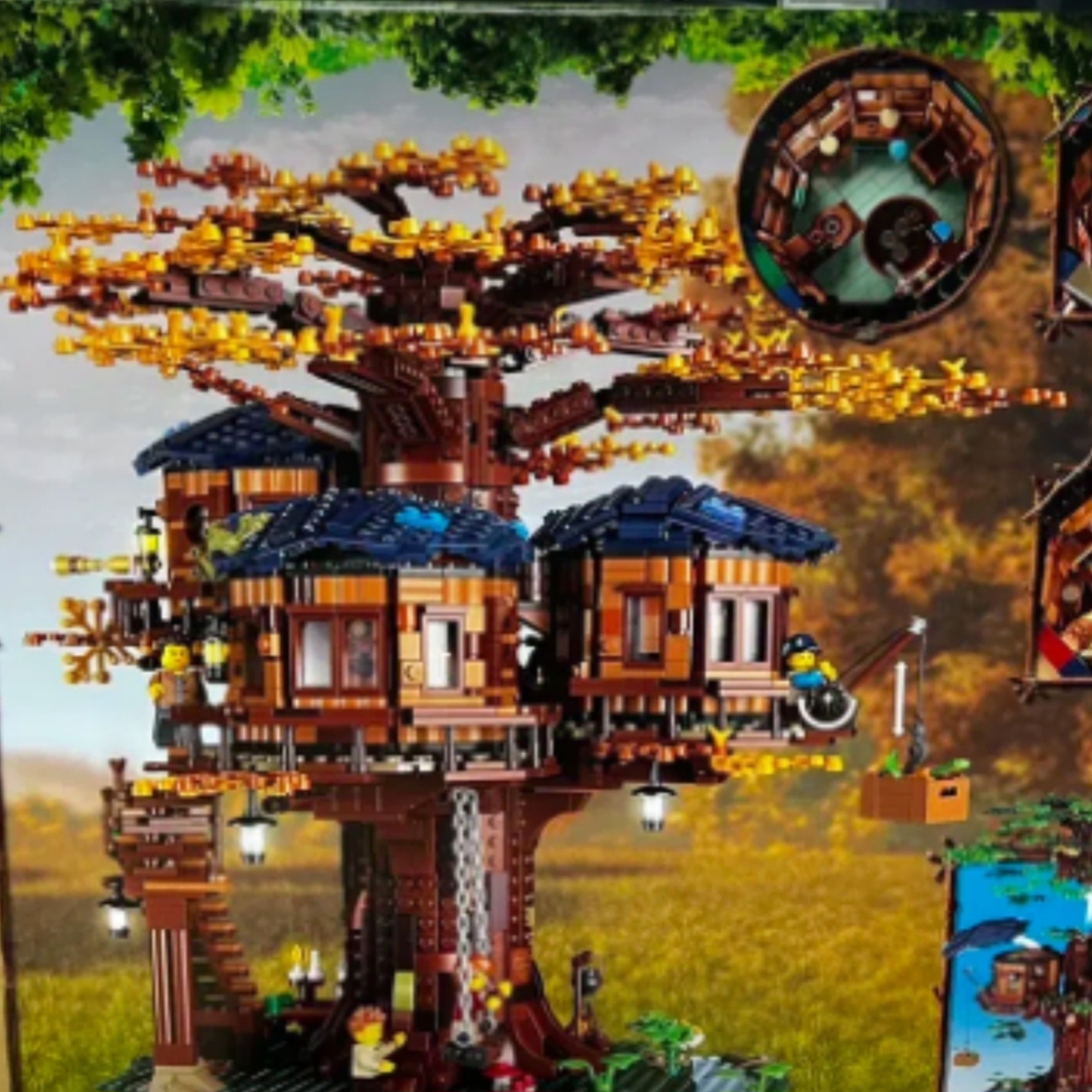 Lego Tree House 착용 스타일