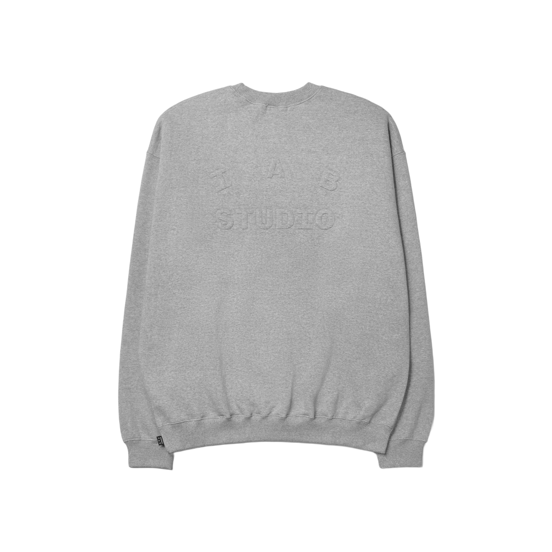 【IAB STUDIO】 IAB Studio Embossed Sweatshirt Gray IAB Studio Embossed Sweatshirt Gray | eBay