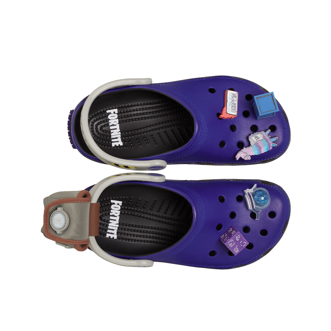 크록스 x 포트나이트 배틀 버스 클래식 클로그 블루 멀티(Crocs x Fortnite Battle Bus Classic Clog Blue Multi) - 2