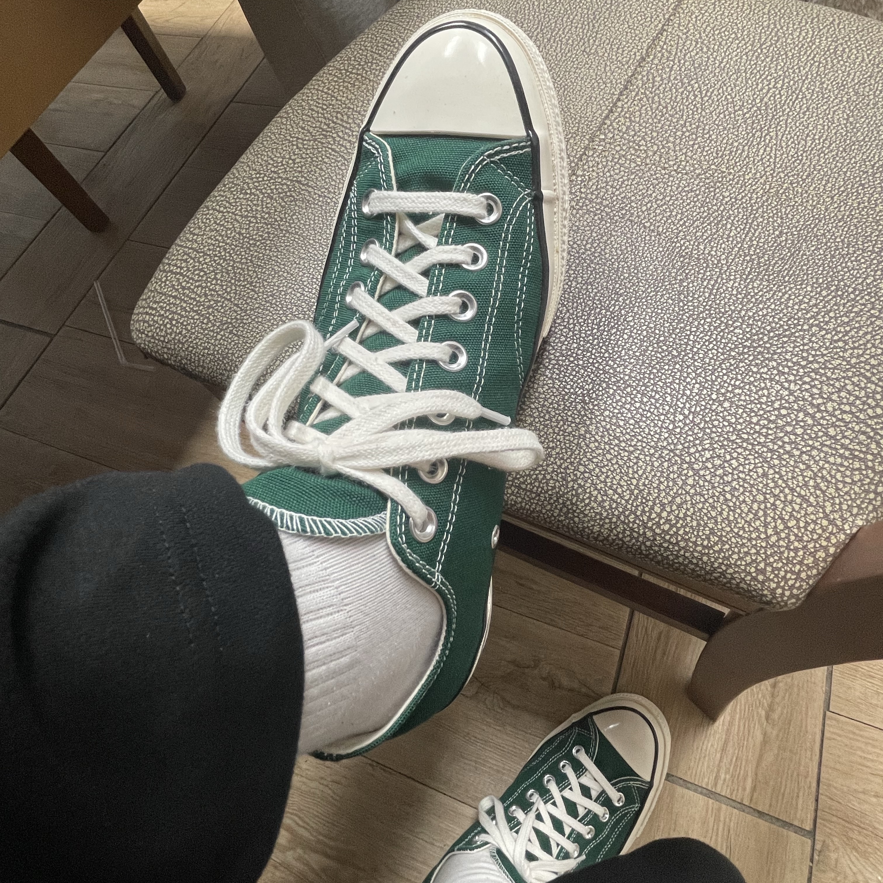 Converse Chuck 70 Ox Midnight Clover 착용 스타일