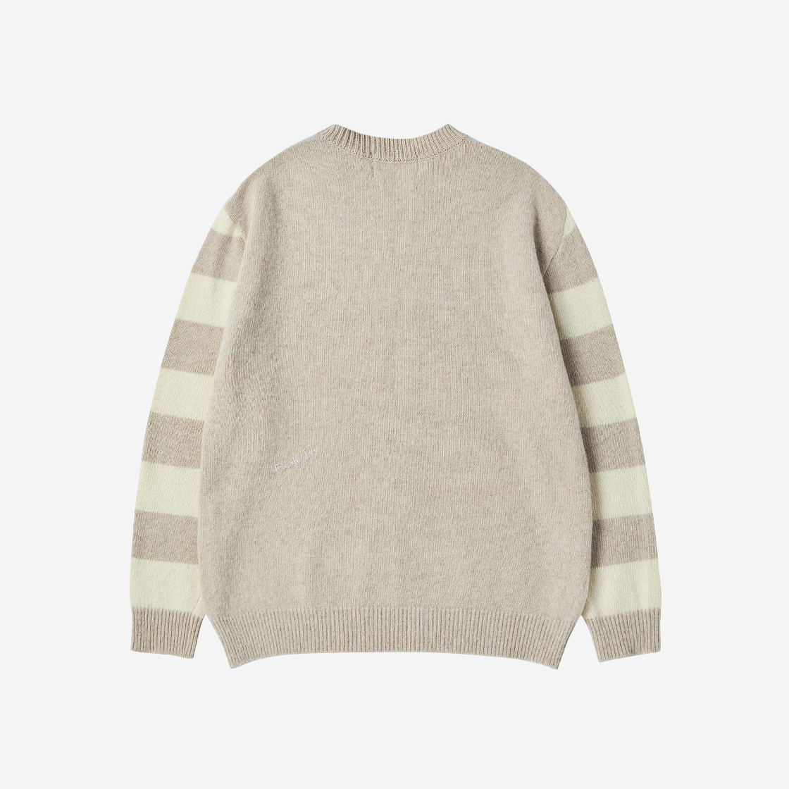 엔 아카이브 뉴 키즈 메리노 울 브러쉬드 니트 스카이 블루(N ARCHIVE New Kids Merino Wool Brushed Knit Sky Blue) - 2