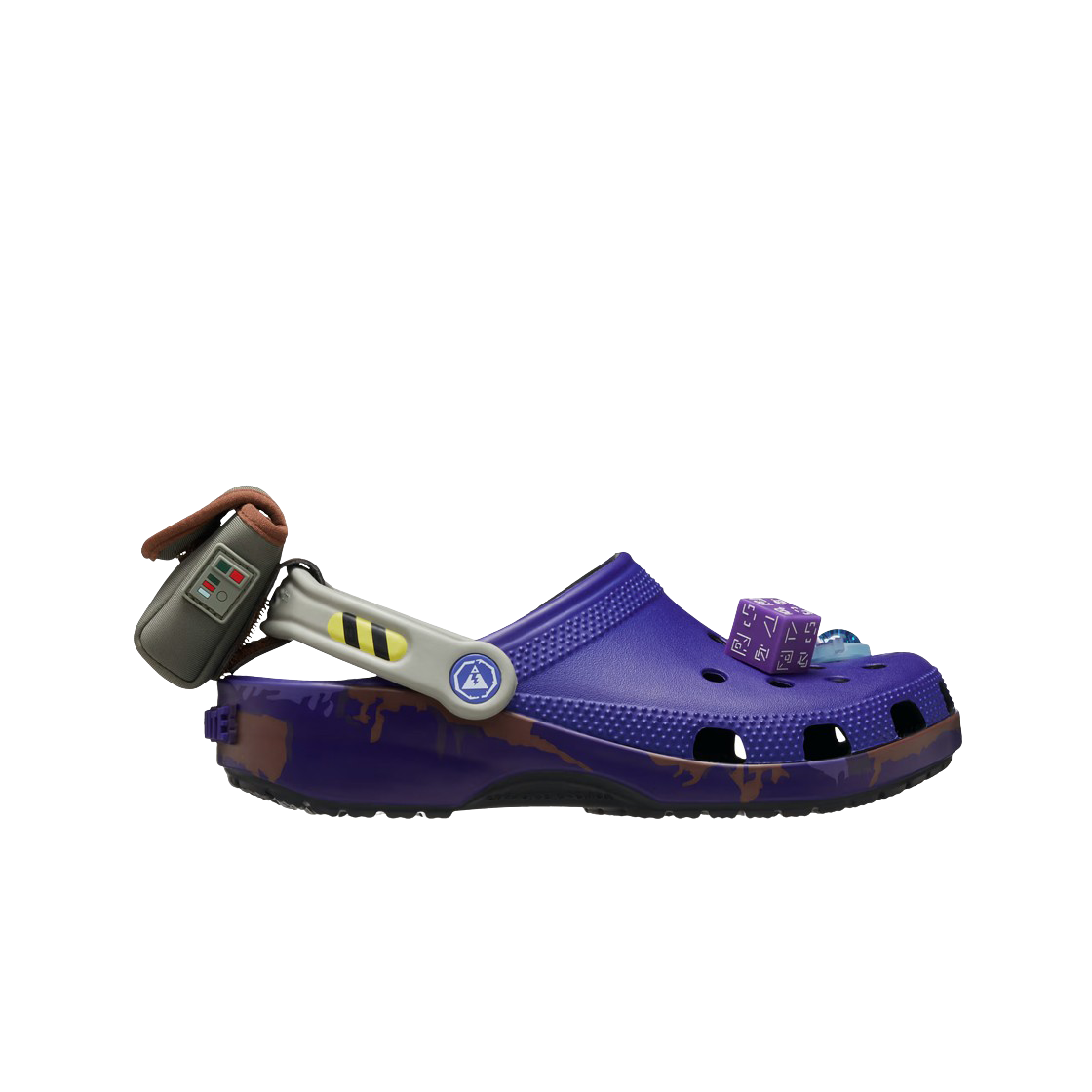 210495-4NY Crocs x Fortnite Battle Bus Classic Clog Blue Multi