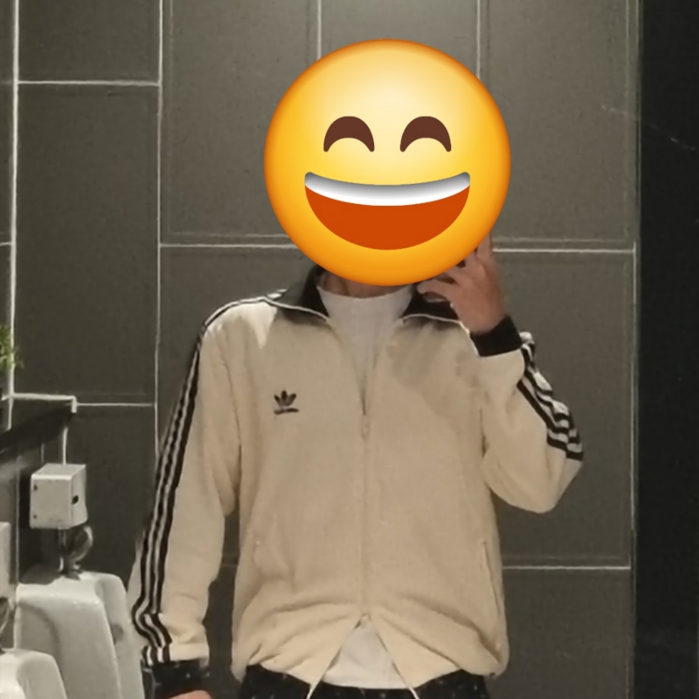Adidas Waffle Beckenbauer Track Top Wonder White - KR Sizing 착용 스타일