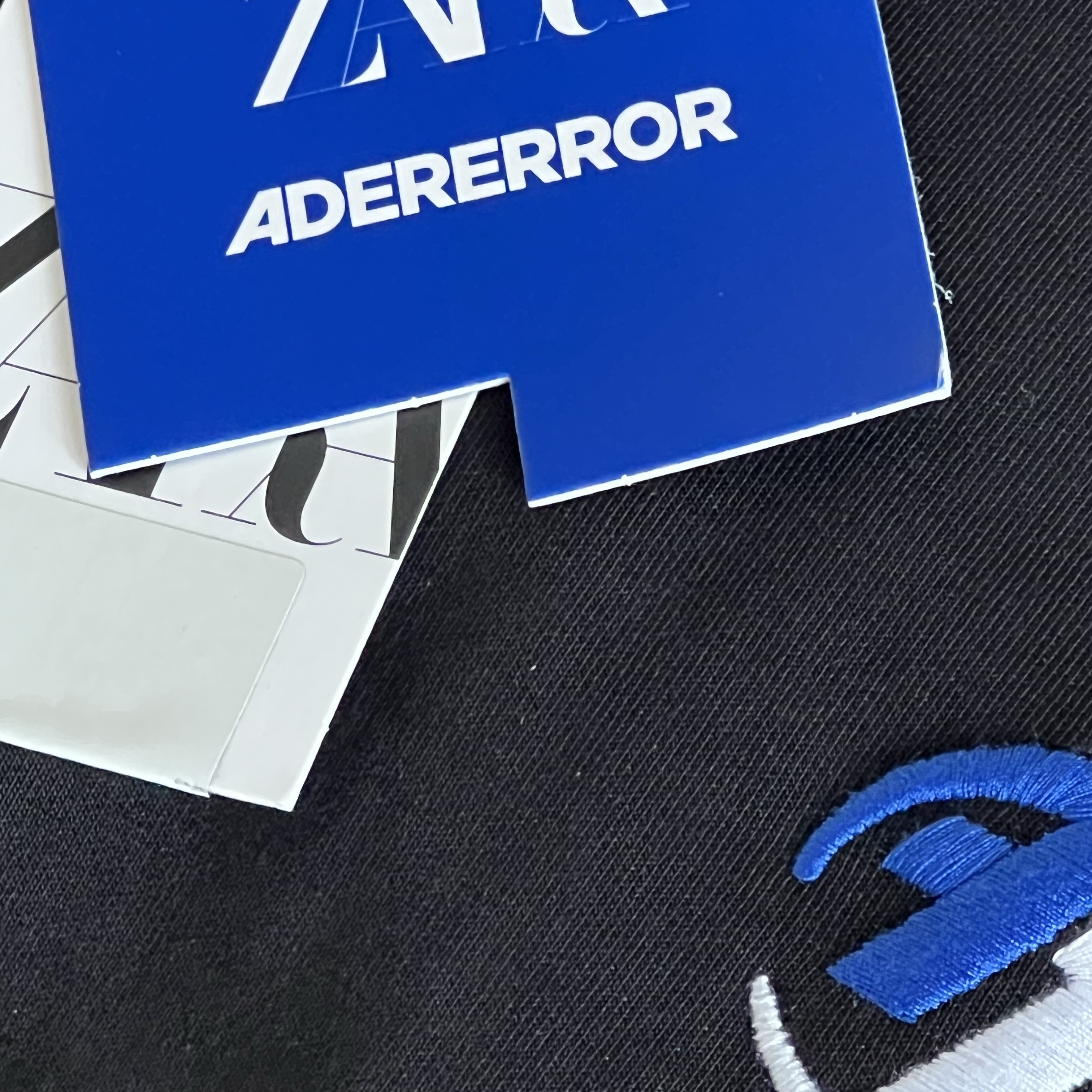 Zara x Ader Error Oversize Sweatshirt Black 착용 스타일
