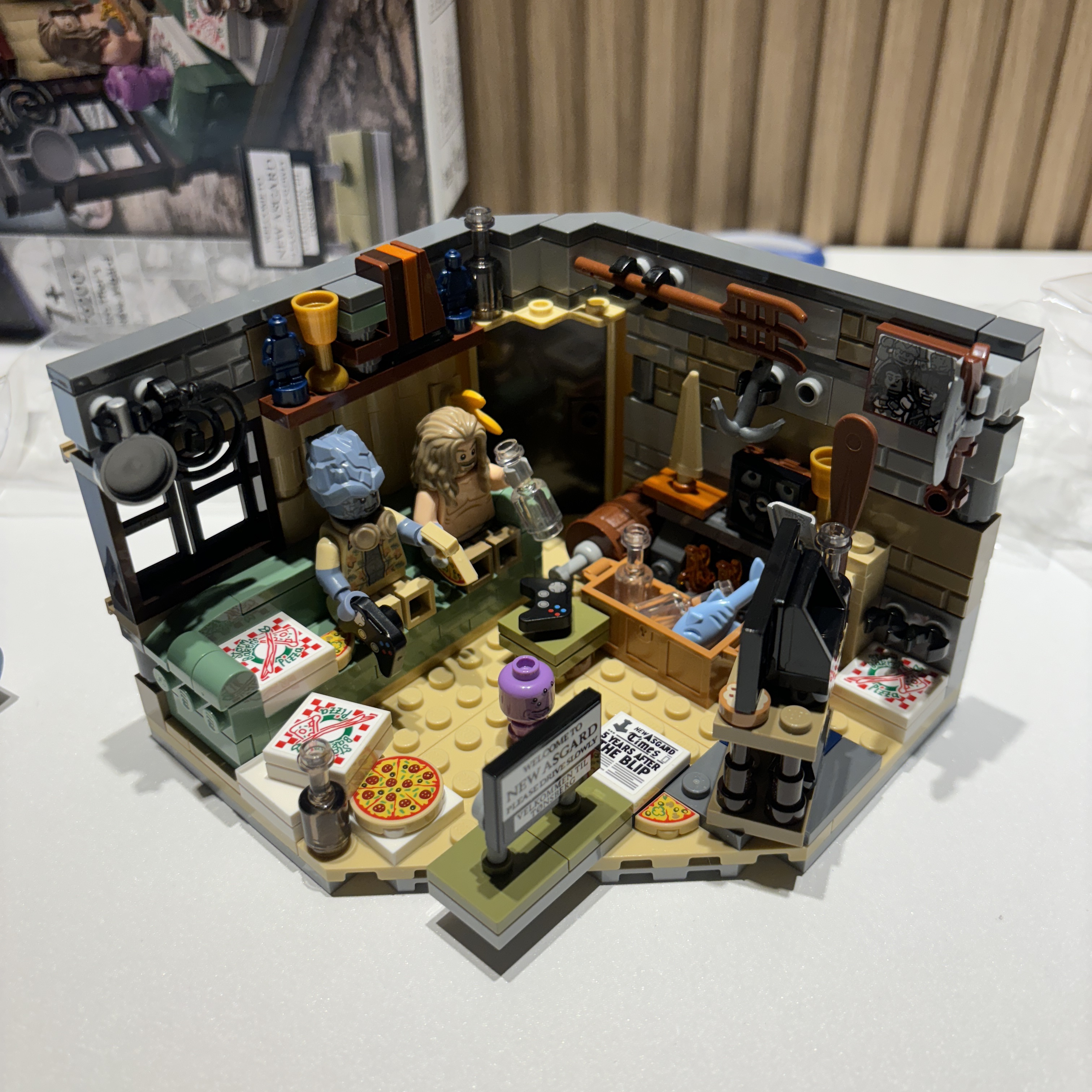 Lego Marvel Bro Thor's New Asgard 착용 스타일