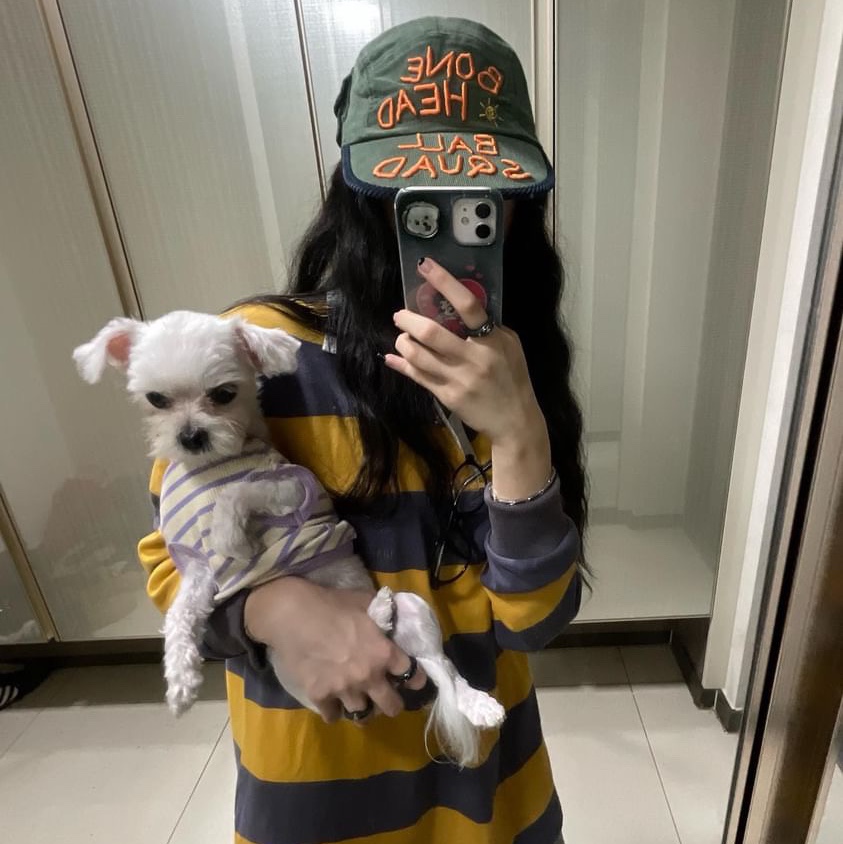 Problemallways Bonehead Ball Squad Corduroy Pocket Camp Cap Green 착용 스타일 - 4