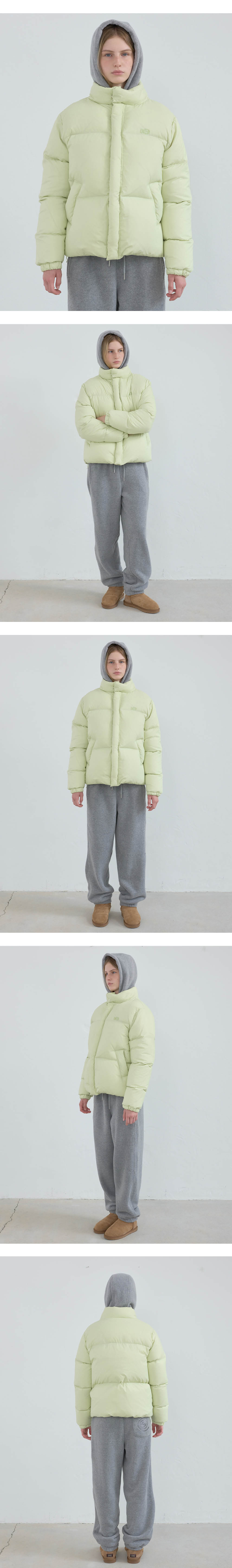 【ENZO BLUES】Cozy Down Jacket / 追跡付 Basic Layout - Outer - ENZO BLUES