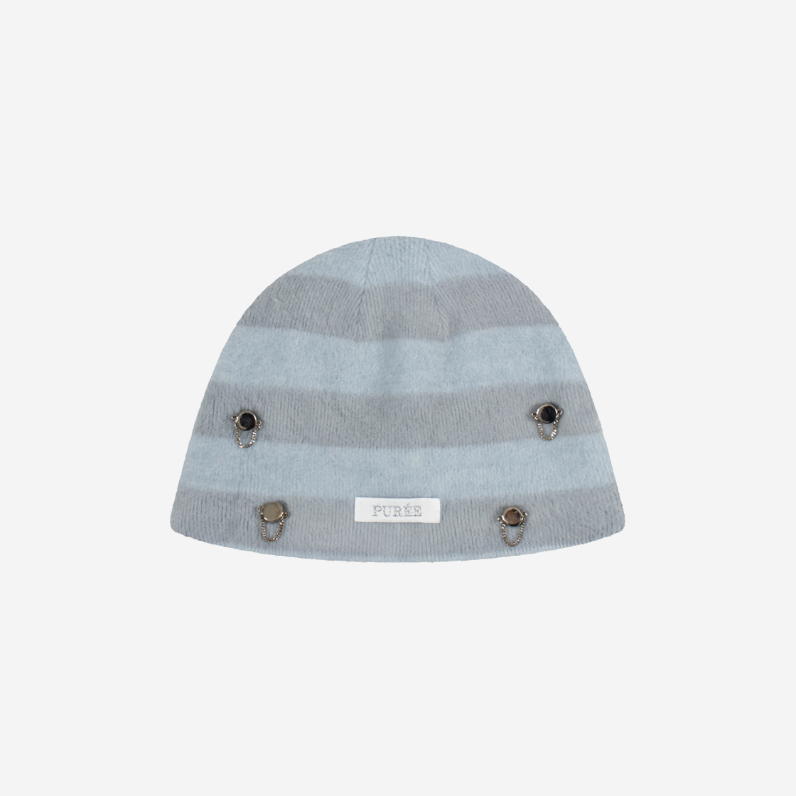 퓨레 피어싱 참 비니 페일 블루(Puree Piercing Charm Beanie Pale Blue) - 2