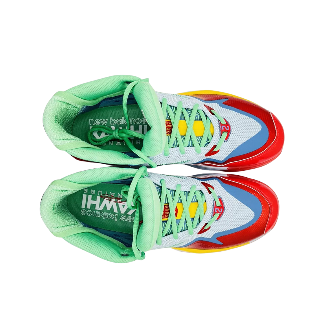 뉴발란스 카와이 파스텔 UV 글로우 벨로시티 레드 - D 스탠다드(New Balance Kawhi Pastel UV Glow Velocity Red - D Standard) - 2