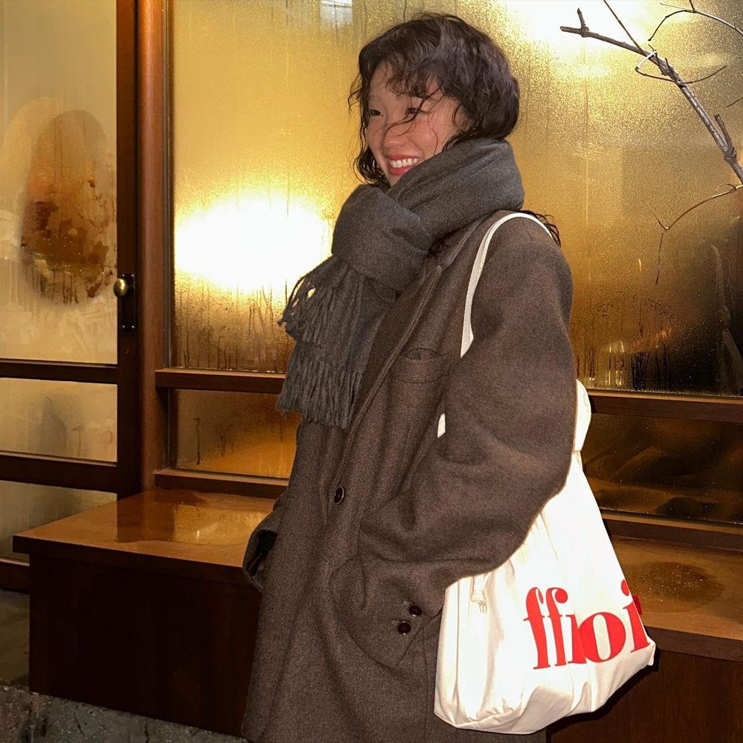 FFROI Eco Bag Black, FFROI Eco Bag Ivory 착용 스타일