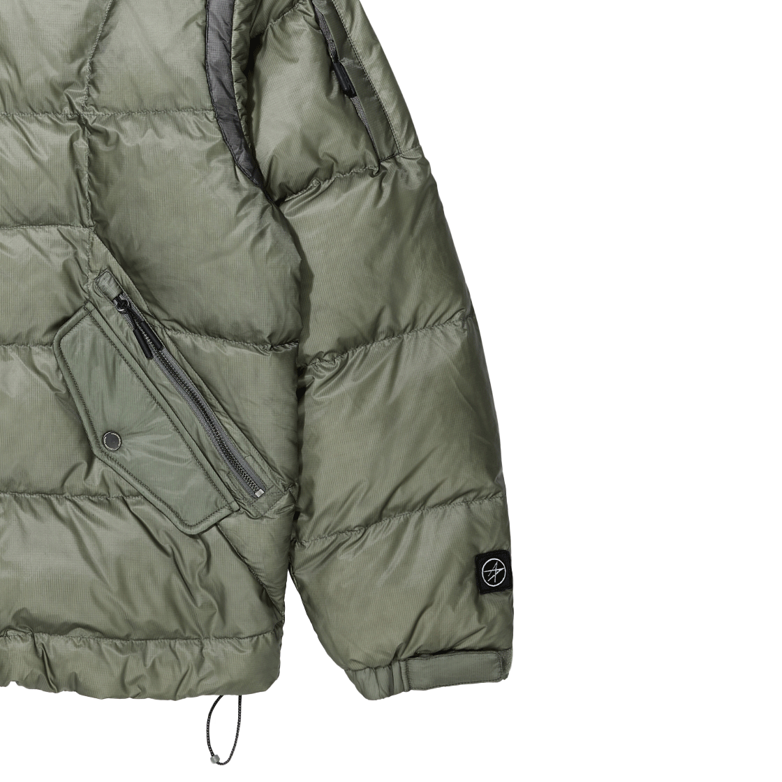 L25UJD011OLV LOCKHEED MARTIN LM Thin Tech Shell Goose Down Jumper Olive - #3