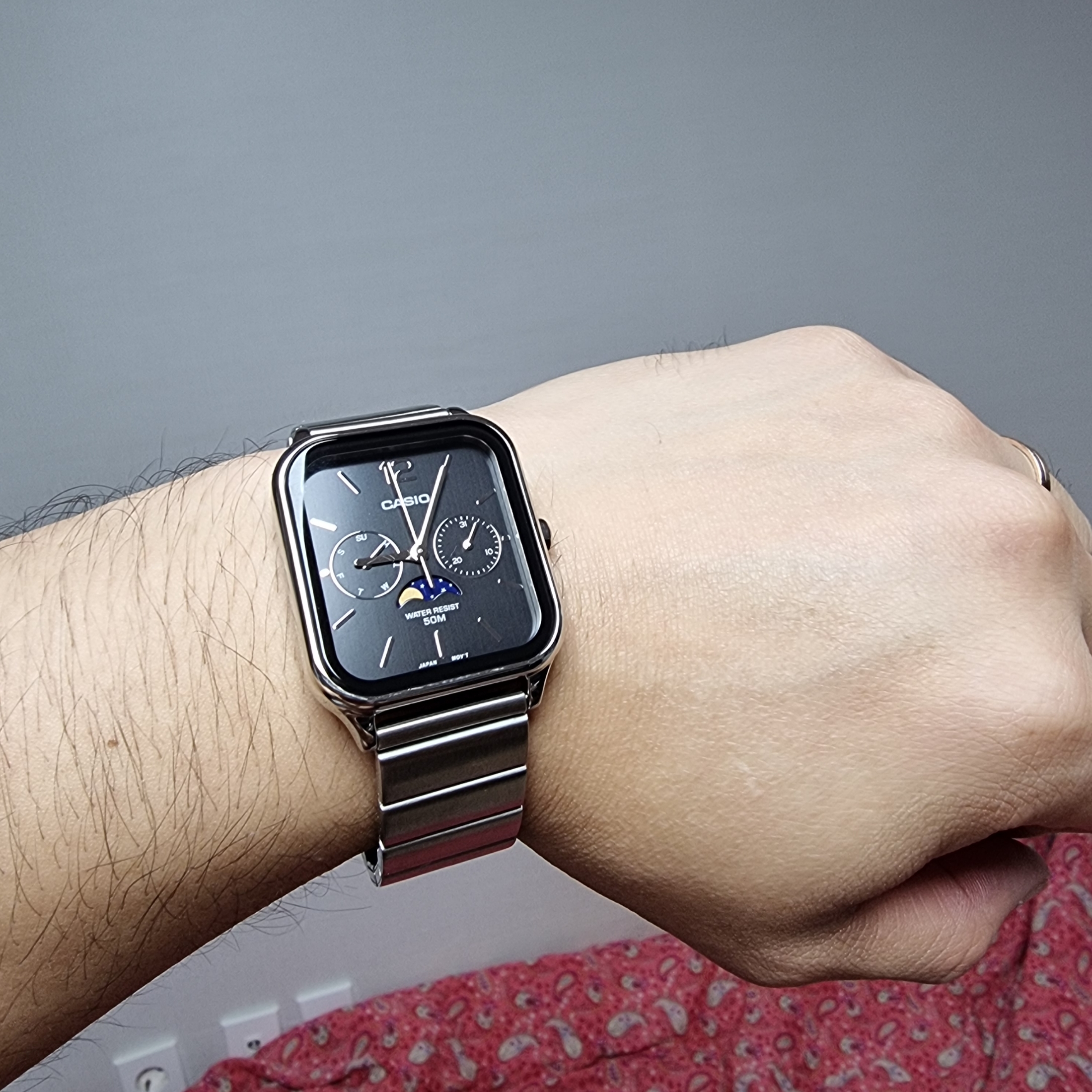Casio MTP-M305D-1AV 착용 스타일 - 2