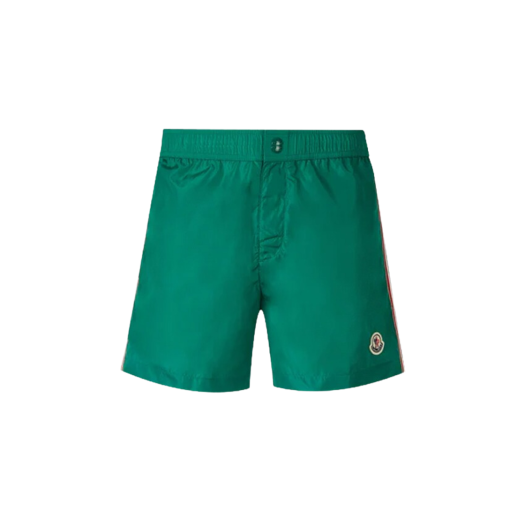 Moncler Swim Shorts Green - 24SS