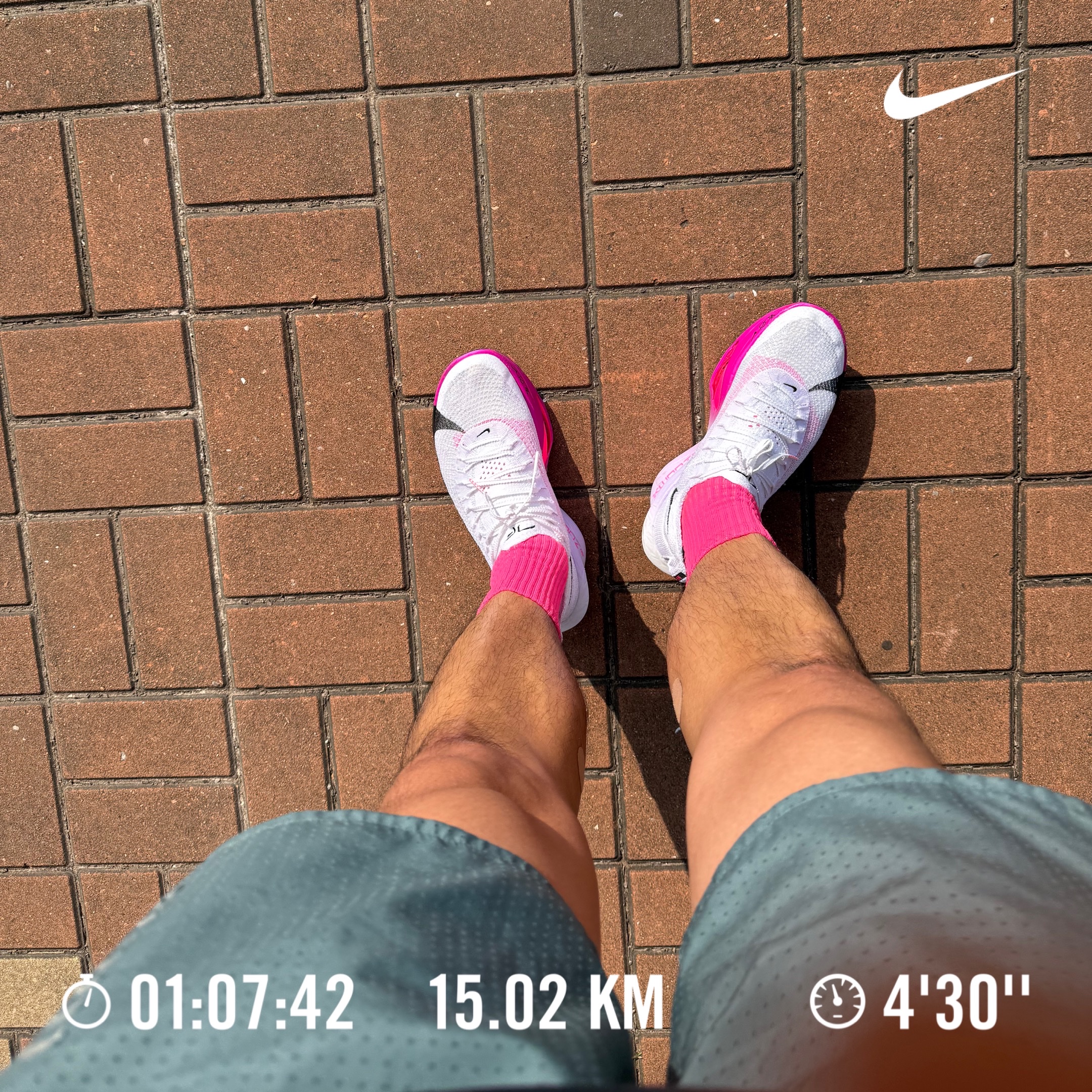 Nike Air Zoom Alphafly Next% 3 Hyper Pink 착용 스타일