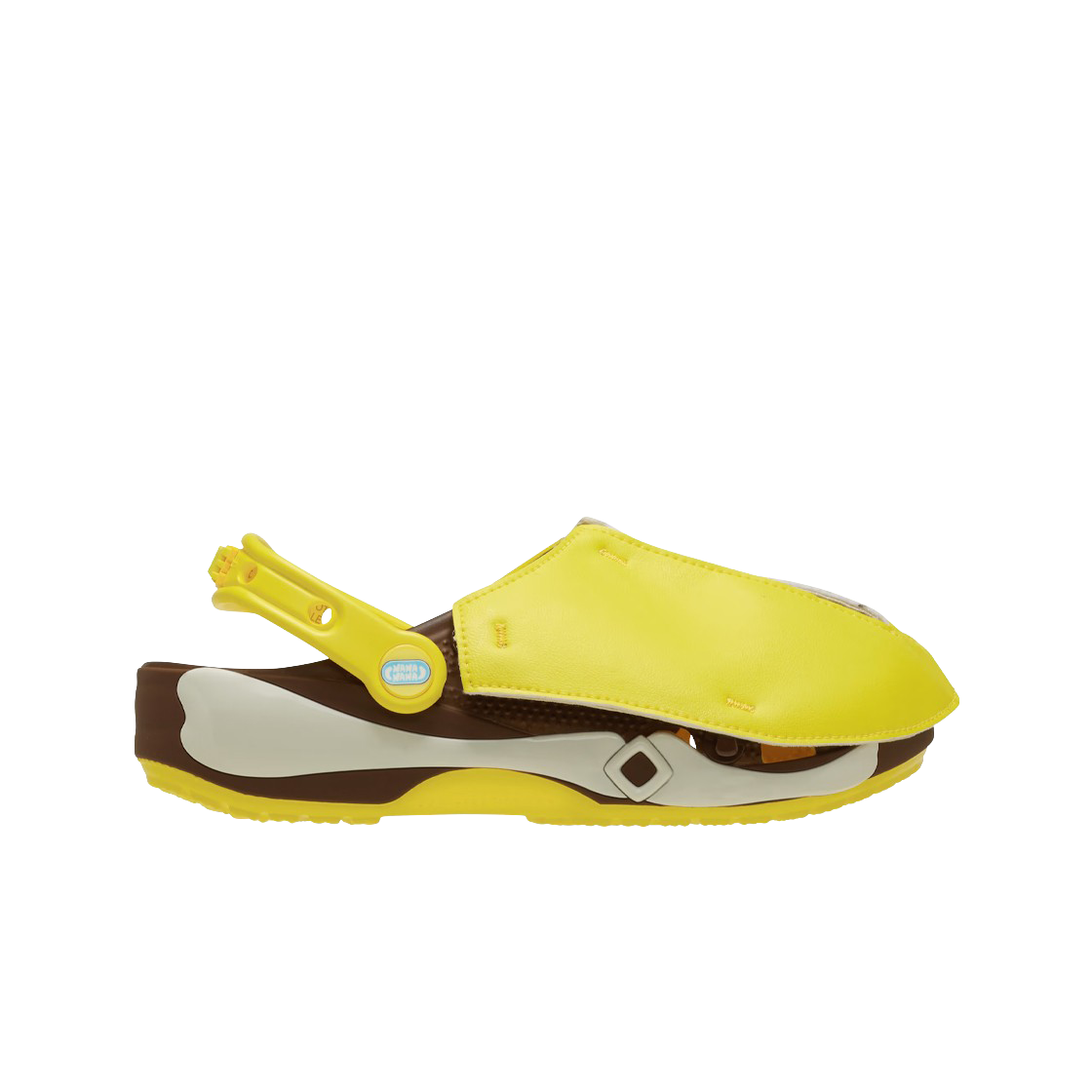 210496-7C1 Crocs x Fortnite Peely Classic Clog Lemon