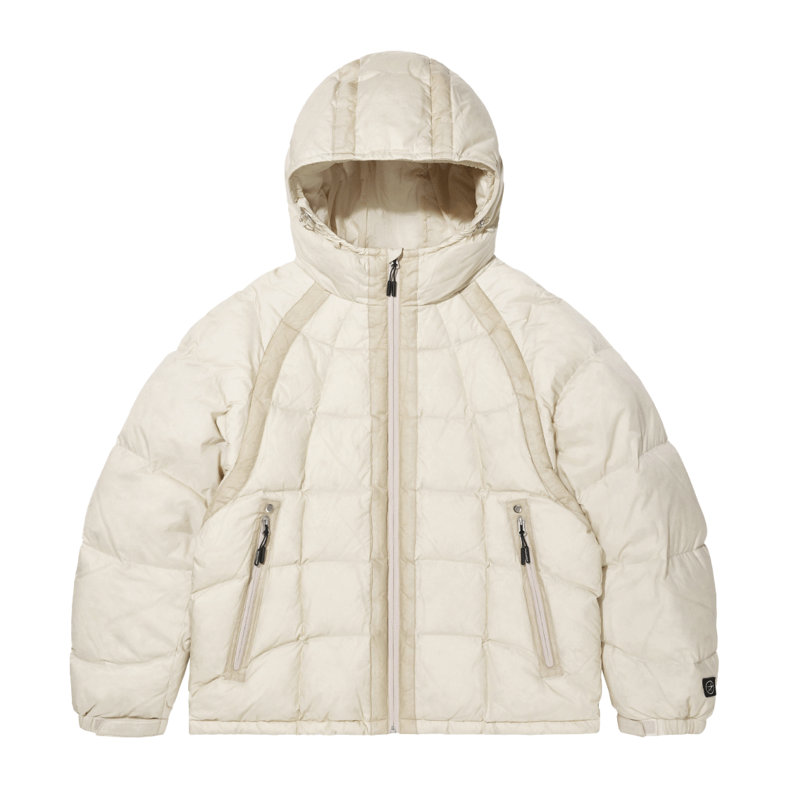 L25UJD002BEG LOCKHEED MARTIN Wave Goose Down Jumper Ver.2 Beige