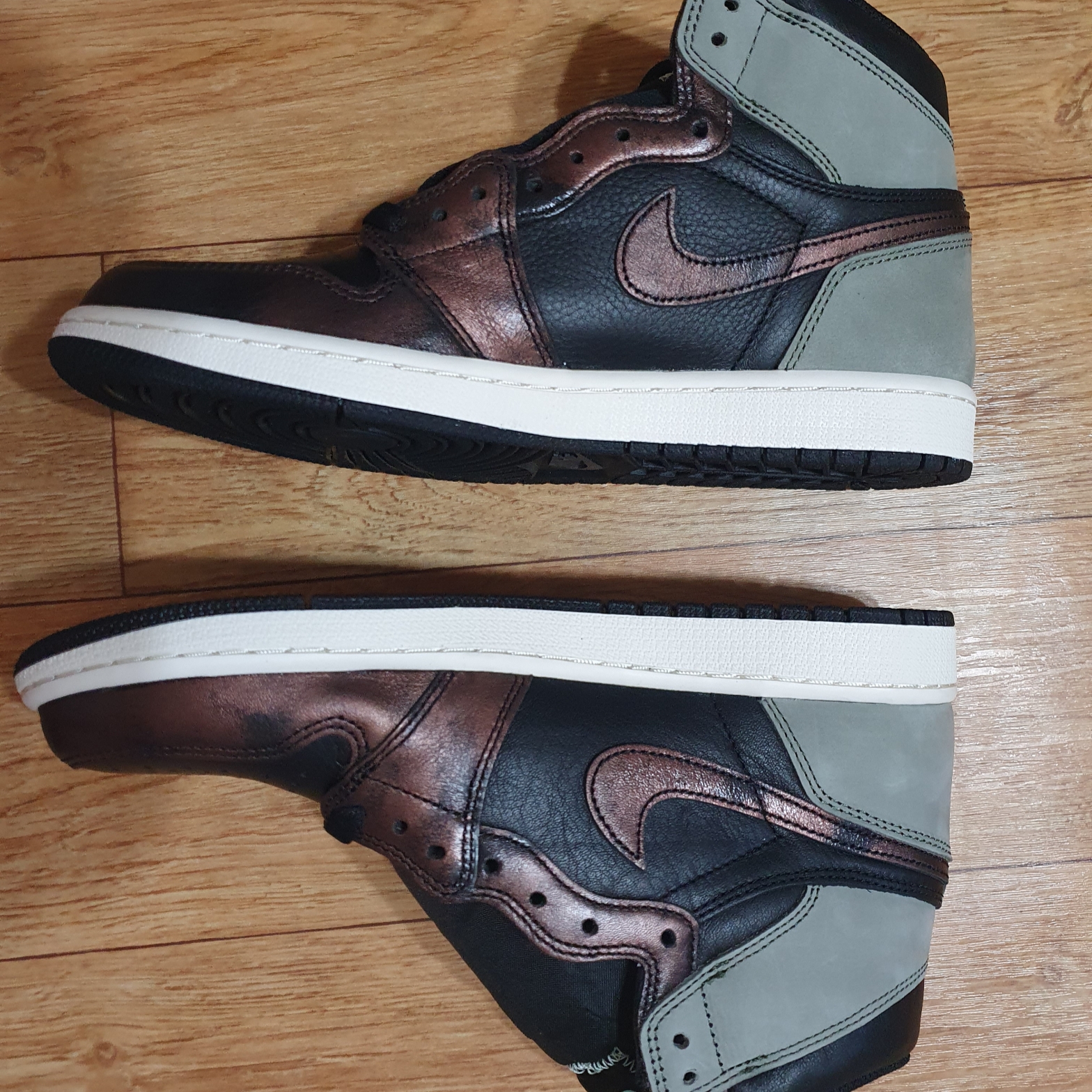 Jordan 1 Retro High OG Rust Shadow 착용 스타일 - 1