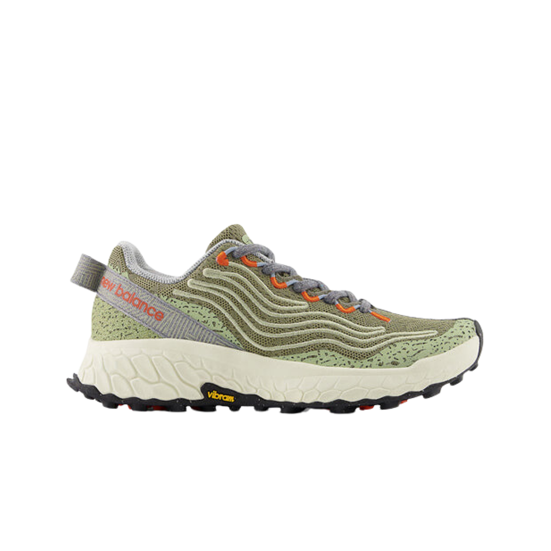 (W) 뉴발란스 프레쉬 폼 X 이에로 v7 퍼티그 그린 - D 와이드((W) New Balance Fresh Foam X Hierro v7 Fatigue Green - D Wide) - 1