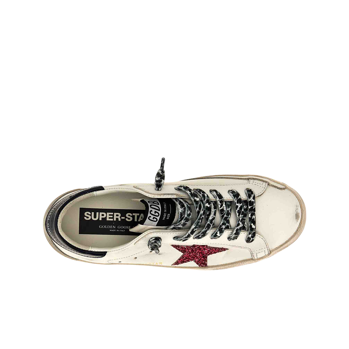 (W) 골든구스 슈퍼스타 화이트 푸시아((W) Golden Goose Superstar White Fuchsia) - 2