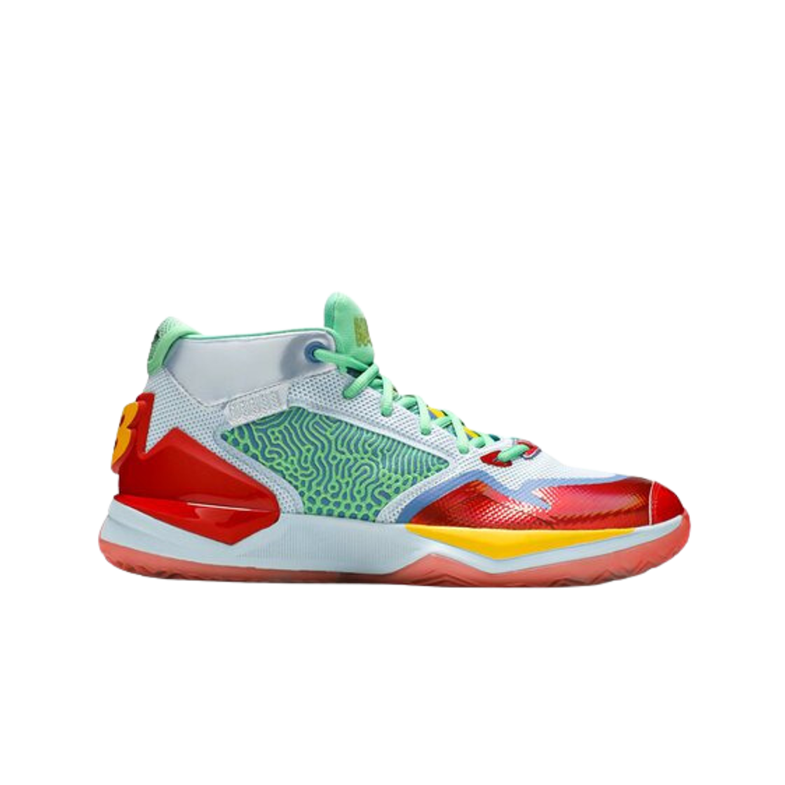 BBKLSED1 New Balance Kawhi Pastel UV Glow Velocity Red - D Standard