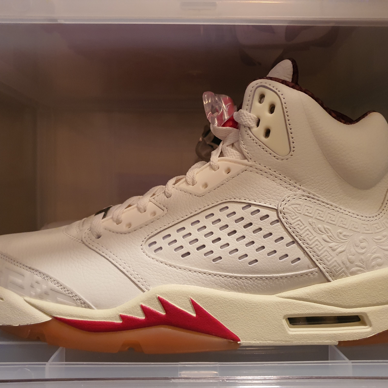 Jordan 5 Retro El Grito Sail and Dark Pony 착용 스타일