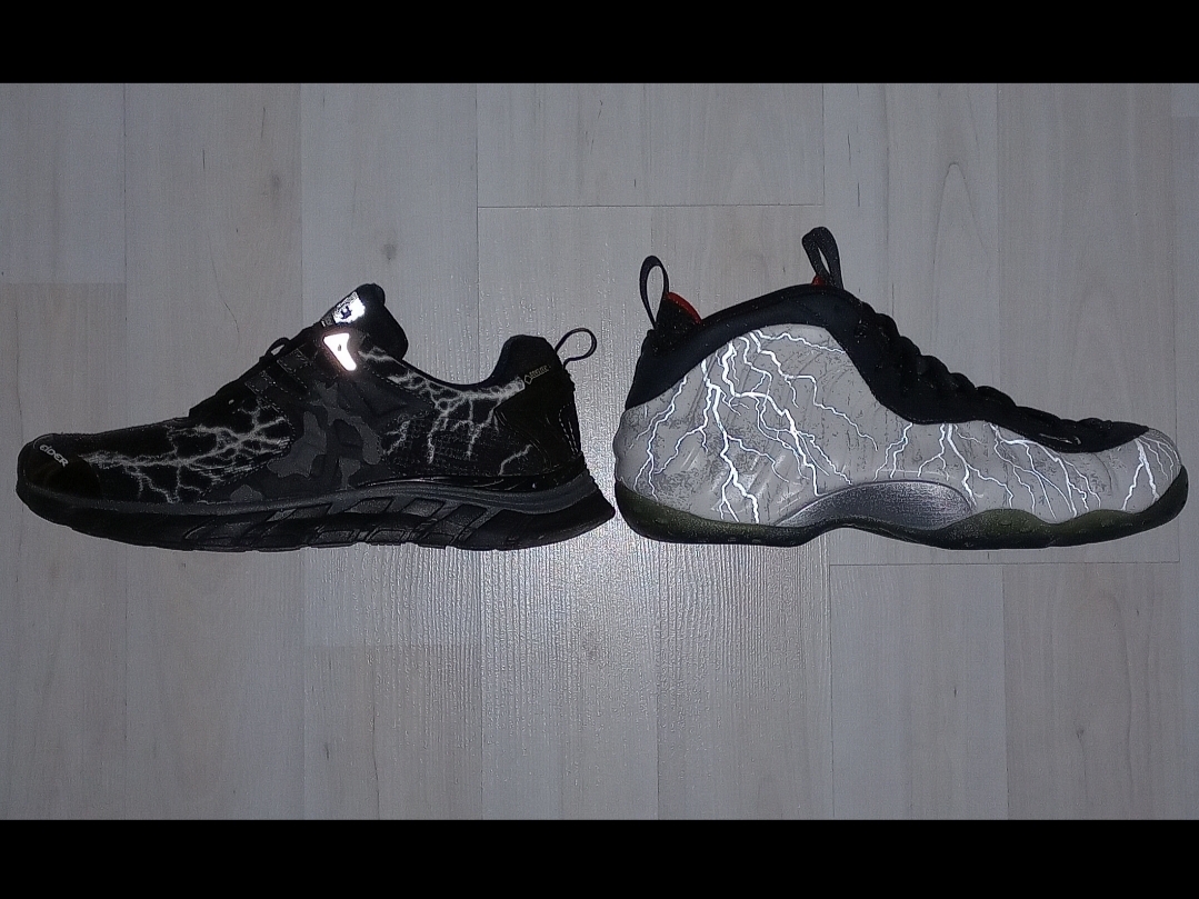 Nike x Tekken 8 Air Foamposite One PRM Jin 착용 스타일 - 2