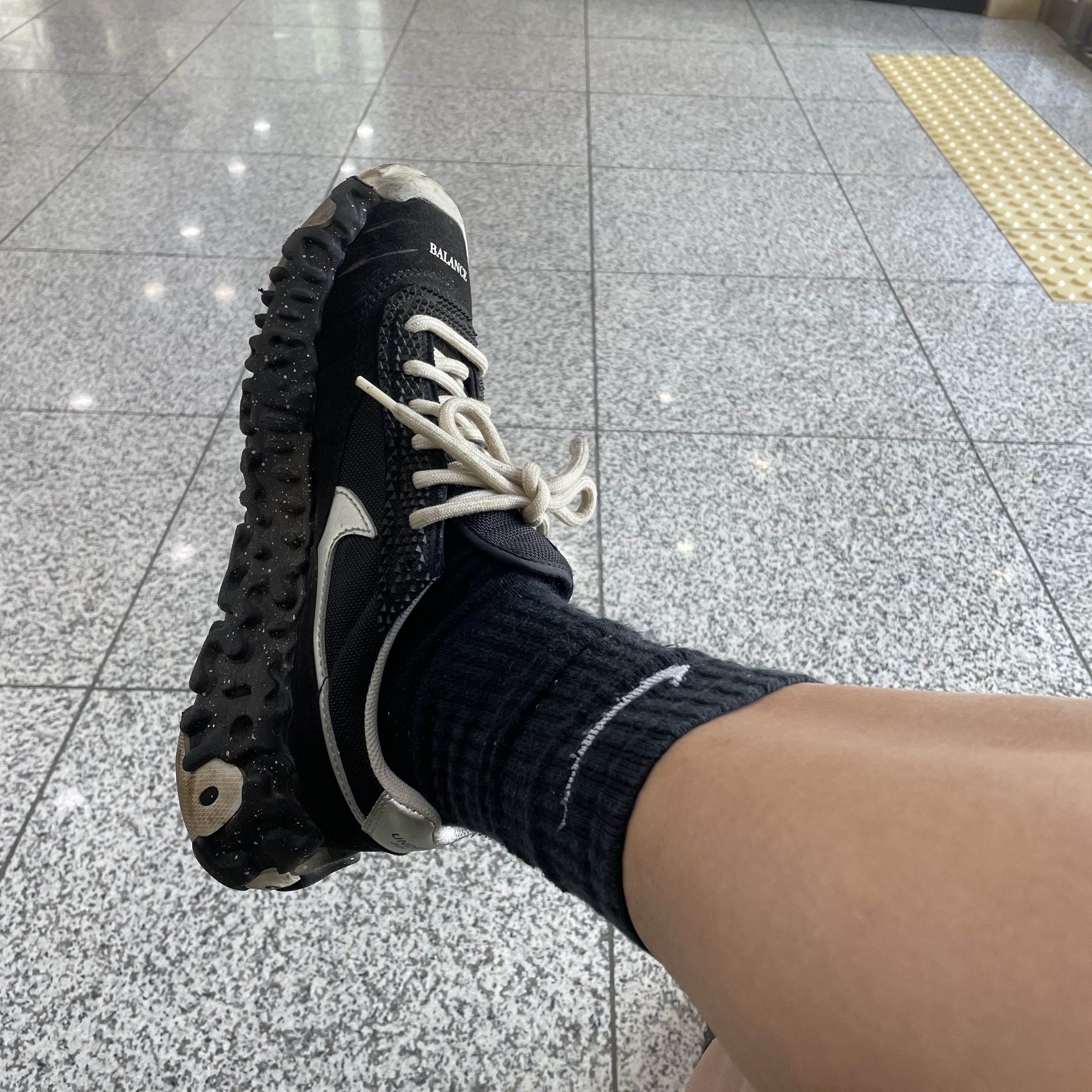 Nike x Undercover Overbreak SP Black 착용 스타일