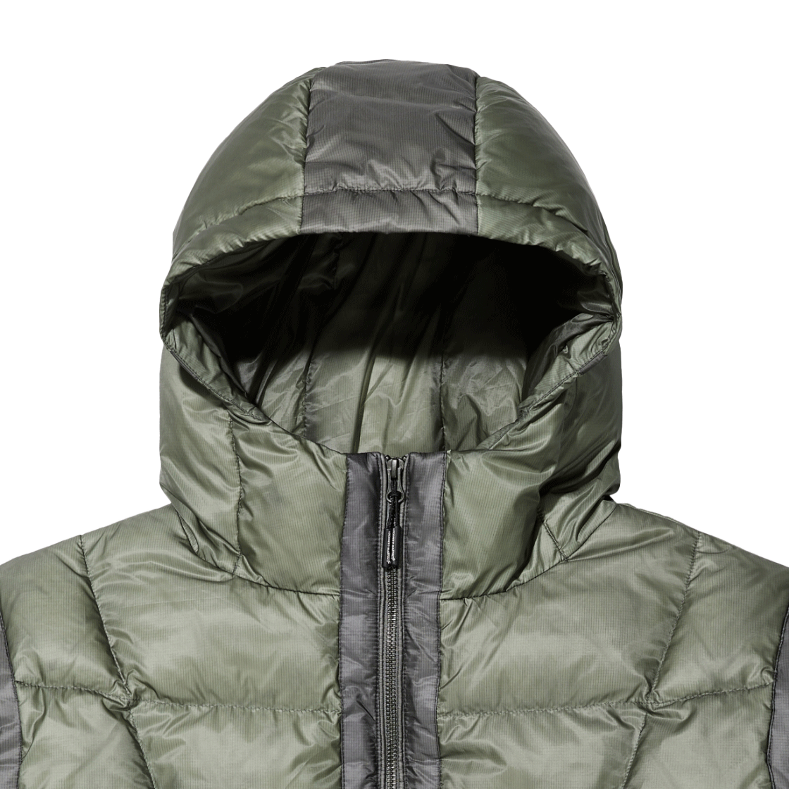 L25UJD011OLV LOCKHEED MARTIN LM Thin Tech Shell Goose Down Jumper Olive - #2
