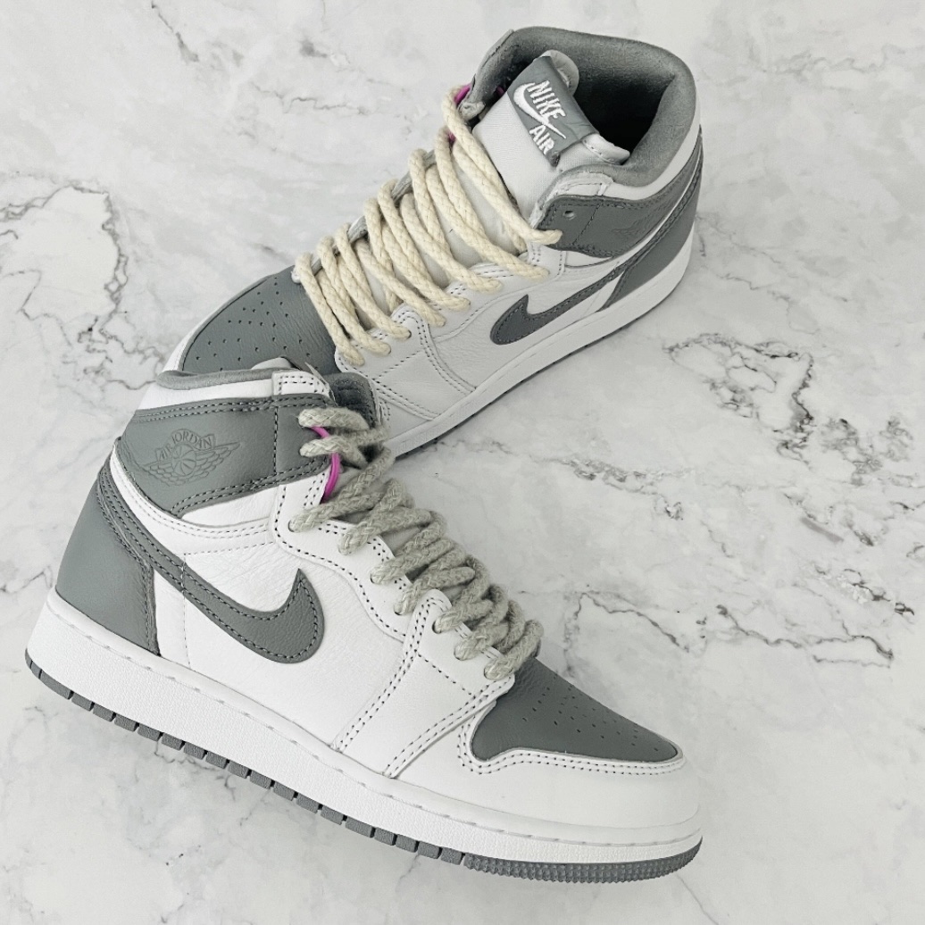 (GS) Nike Dunk High Black and White 착용 스타일 - 3