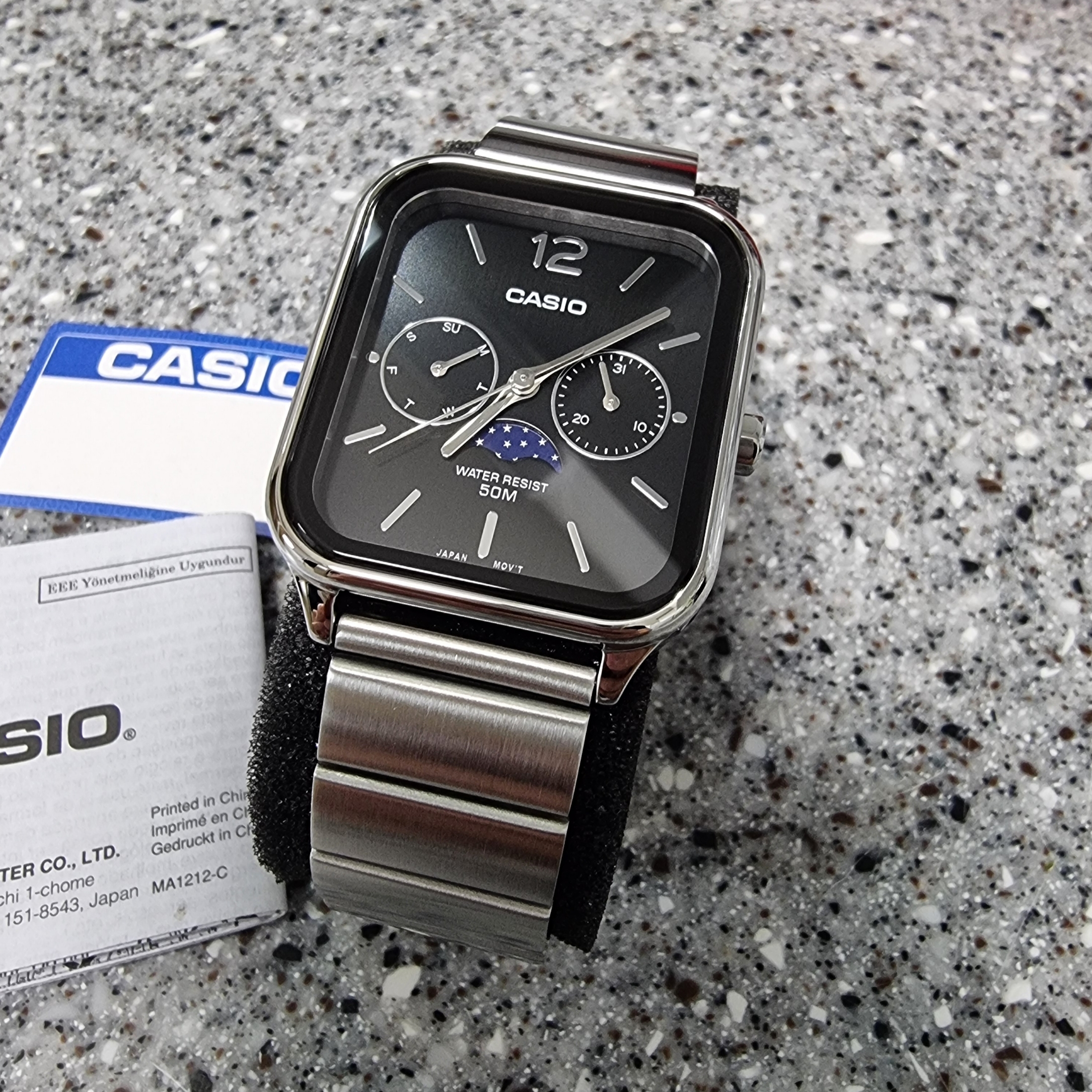Casio MTP-M305D-1AV 착용 스타일 - 1
