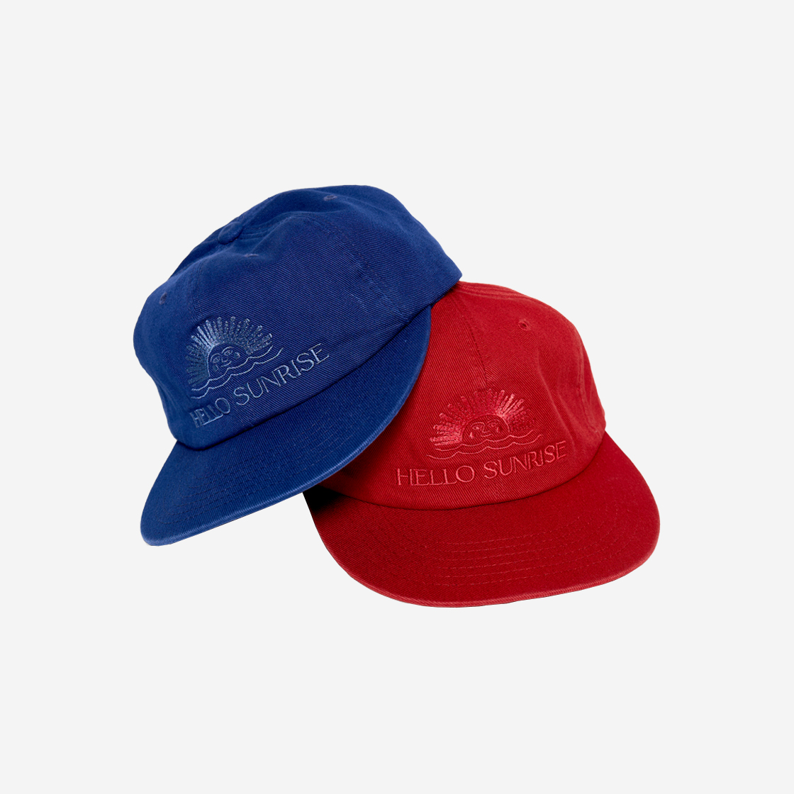 【HELLO SUNRISE】 Washed Horizon 6Panel Cap /追跡付 Hello Sunrise】関税/送料込み Washed Horizon 6Panel Cap