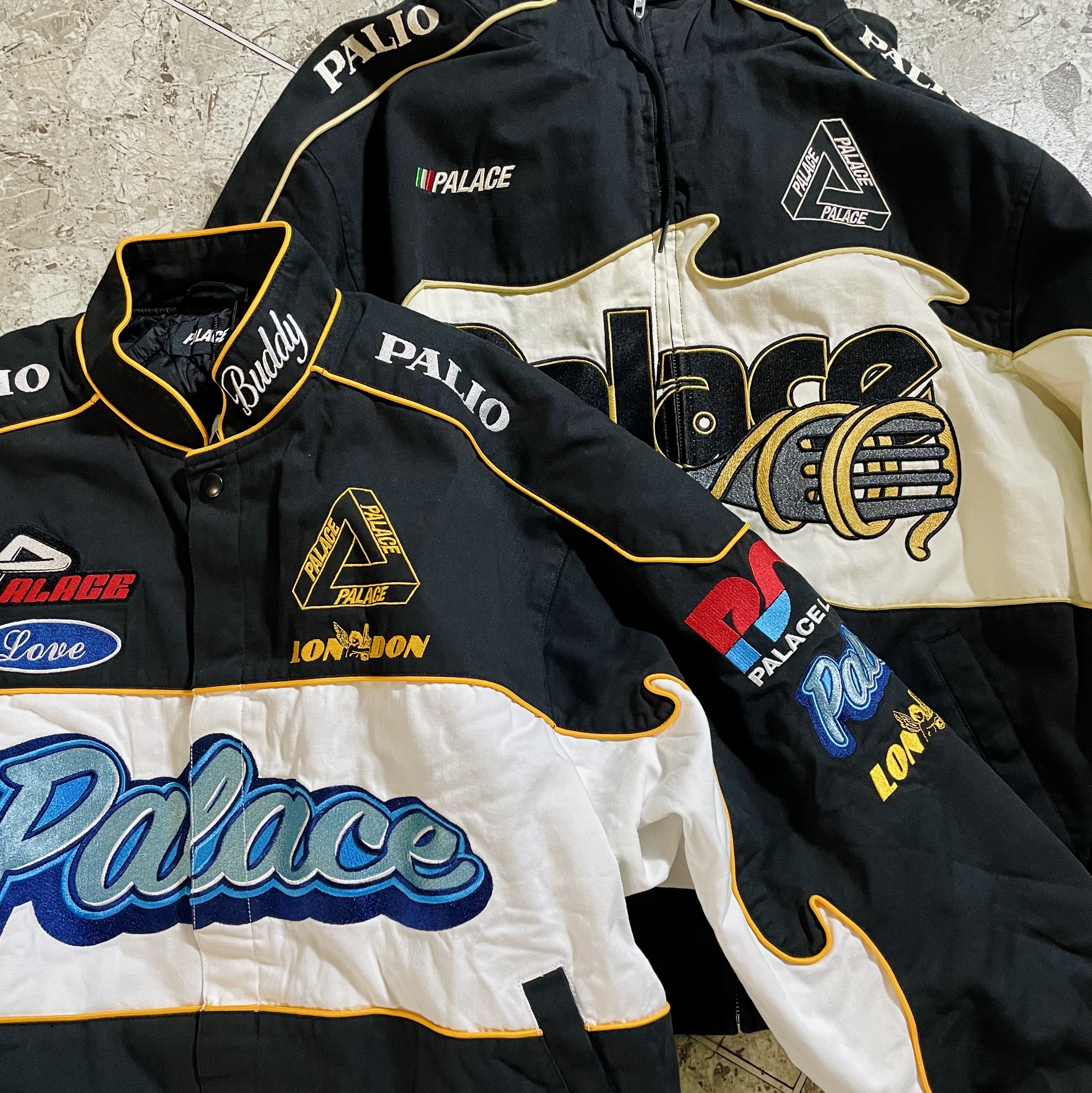 Palace Fast Cotton Jacket Black - 23SS, Palace Pasta Jacket Black - 24FW 착용 스타일