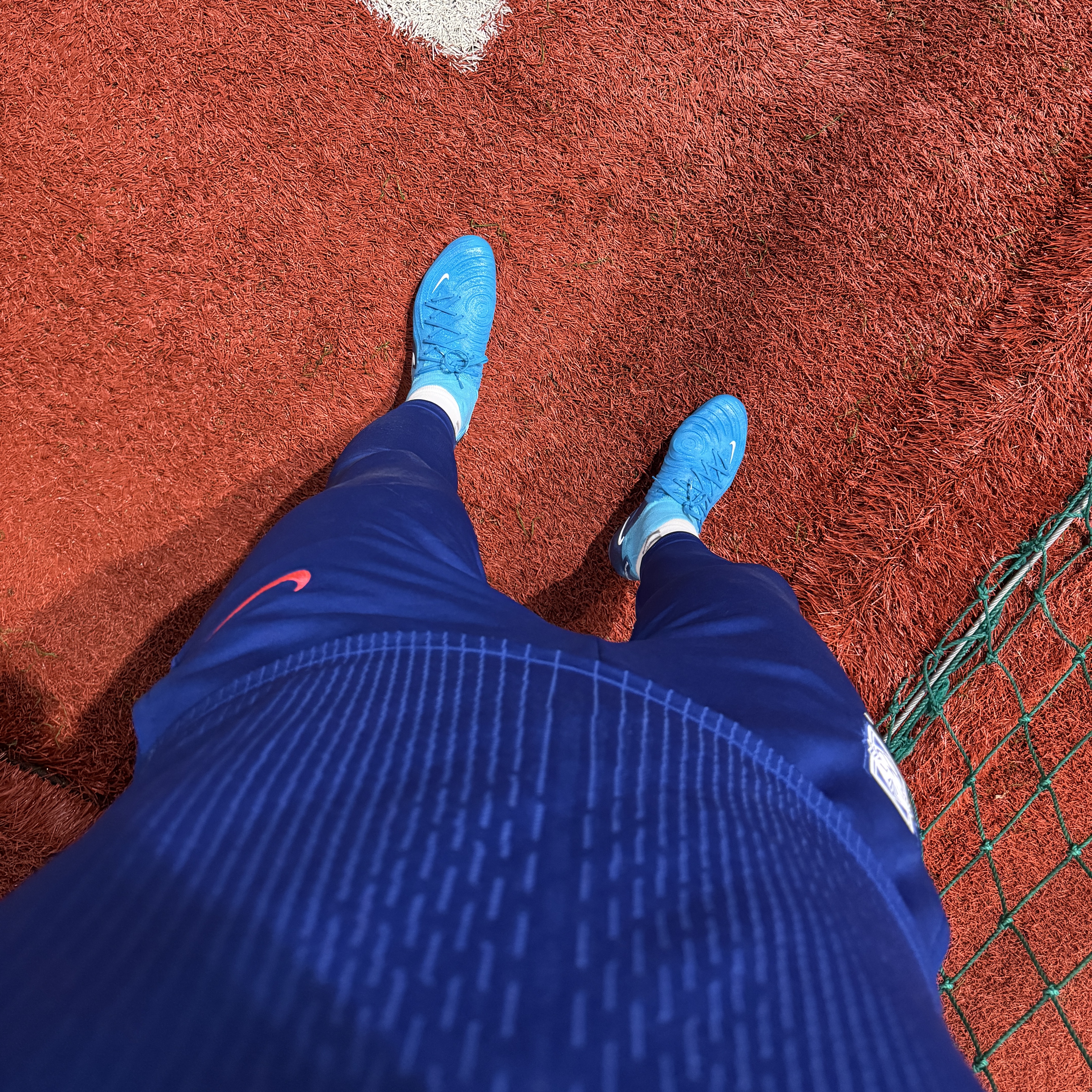 Nike Korea Dri-Fit Strike Soccer Knit Drill Top Global Blue, Nike Korea Strike Dri-Fit Soccer Knit Pants Global Blue Black - Asia 착용 스타일 - 2
