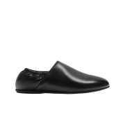 Zara x Nanushka Leather Loafers Black