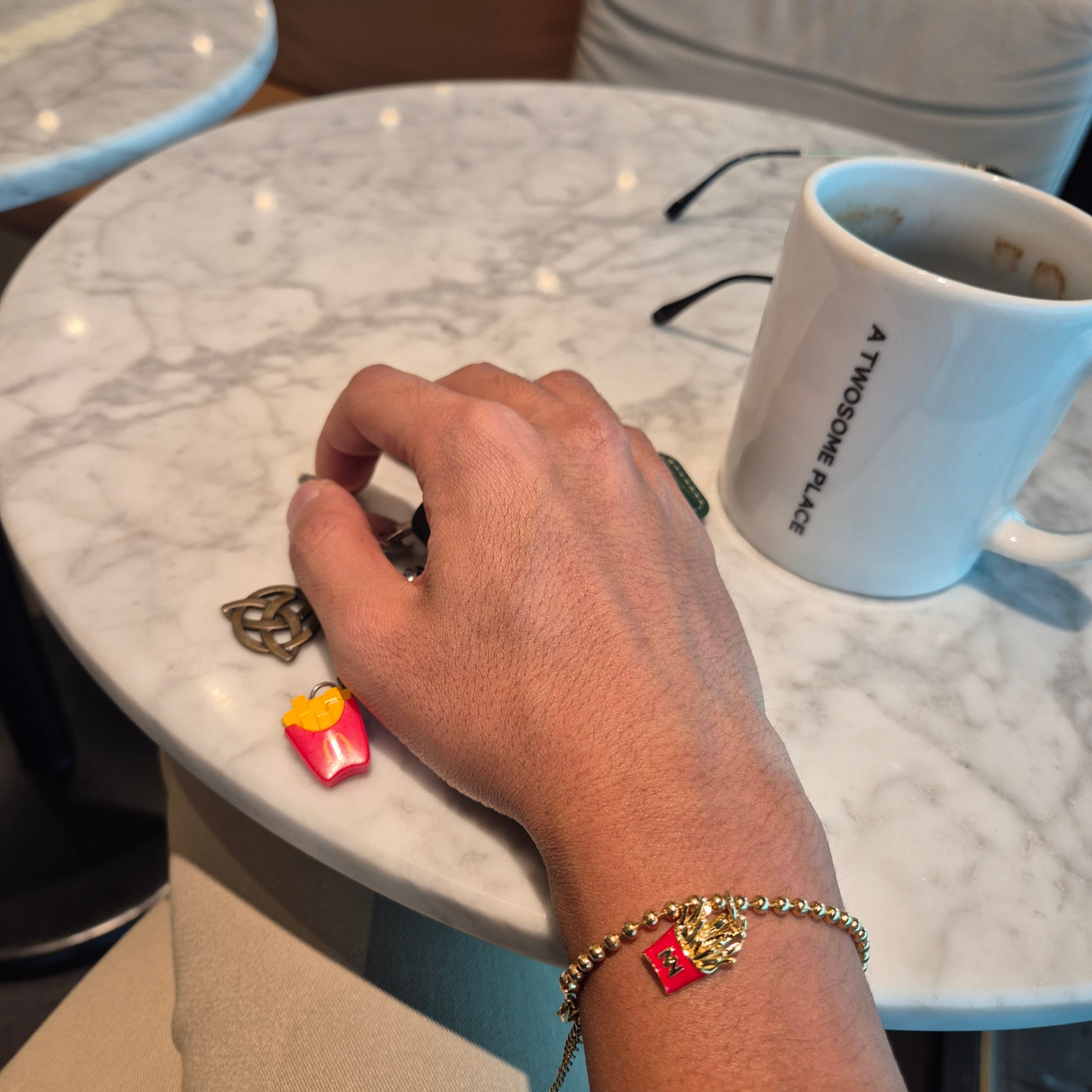 Nonenon Potato Bracelet 착용 스타일