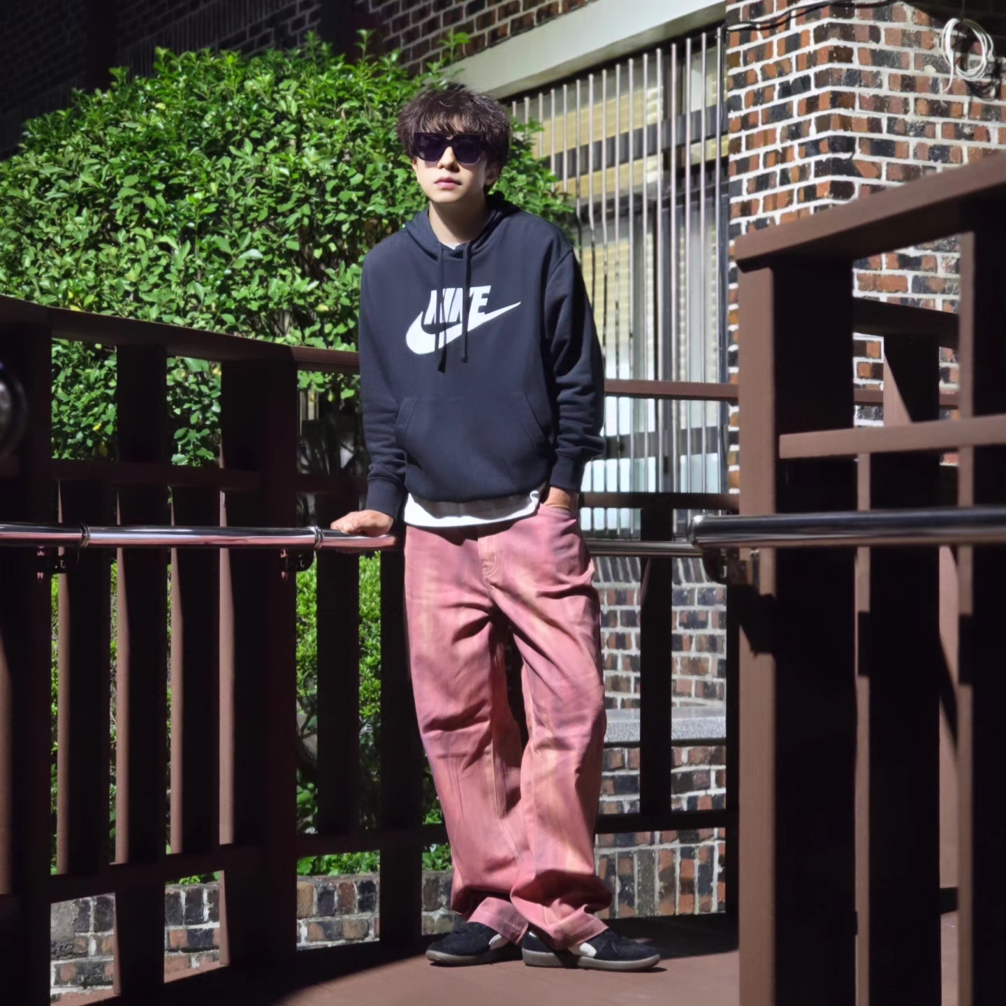 Nike NSW Club Fleece Graphic Pullover Hoodie black - Asia, Nike NSW Club Fleece Graphic Pullover Hoodie Black - US/EU 착용 스타일 - 10