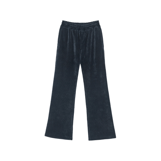 【ENZO BLUES】Silky Banding Bootcut Pants フレア パンツ 엔조블루스 태피터 밴딩 와이드 팬츠 라이트그레이 | ENZO BLUES