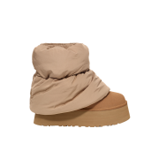 (W) UGG Classic Mini Dipper Puffer Amphora Chestnut