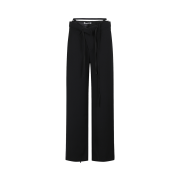 Ottolinger Women Double Fold Suit Pants Black - 24FW
