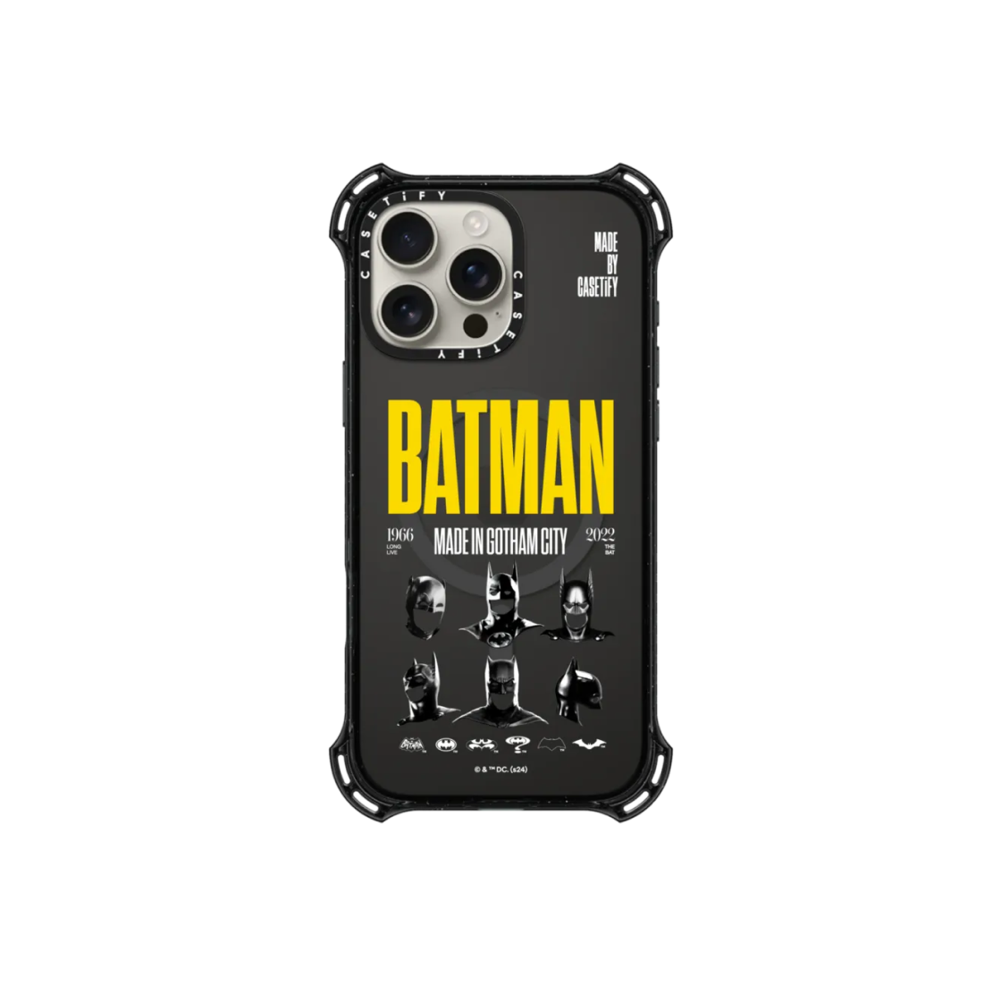 - Casetify x Batman iPhone Made in Gotham City Bounce Case Black - #3