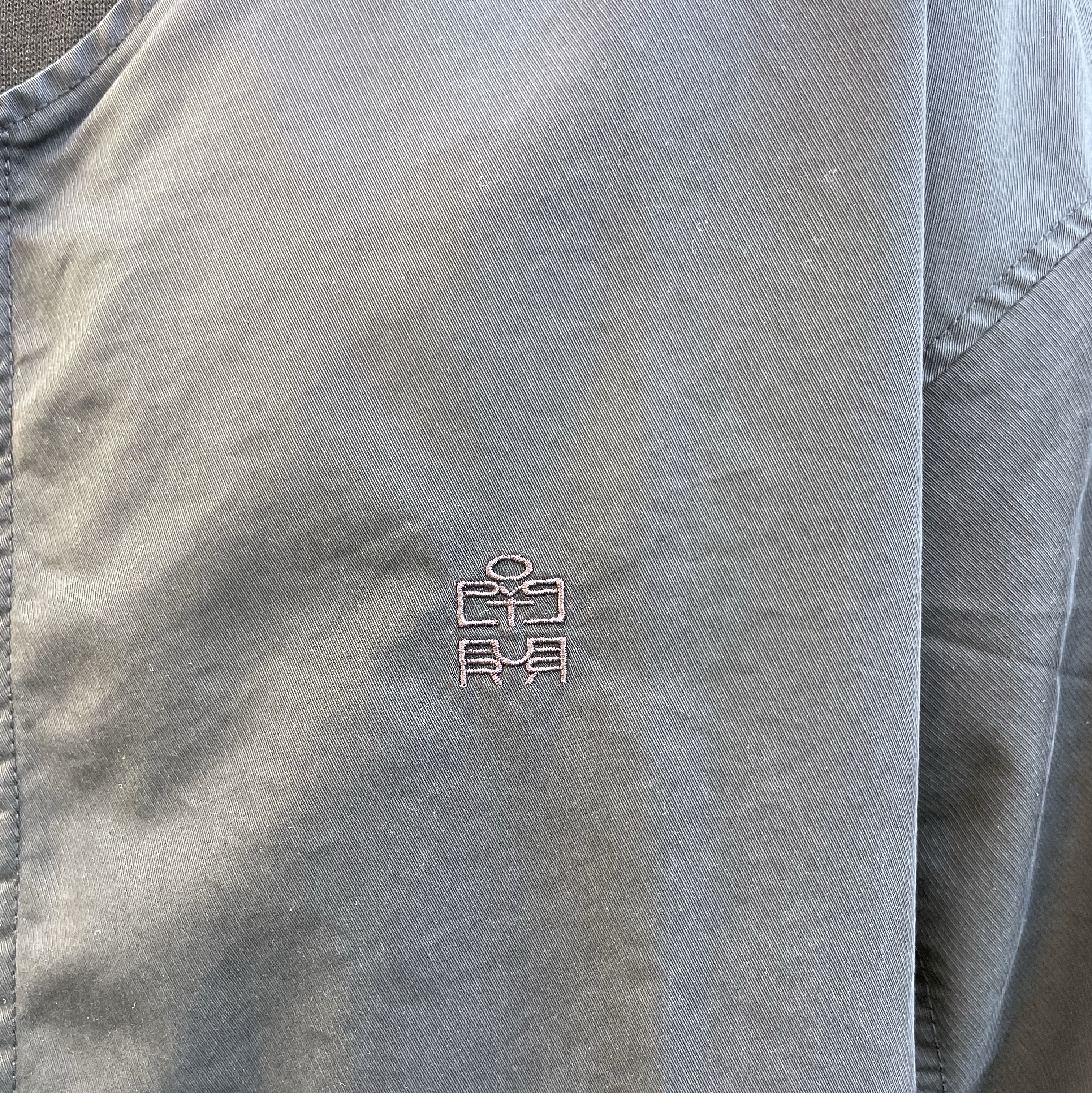 Polyteru Human Index Human Loosed Half Zip Knit Gray 착용 스타일 - 7