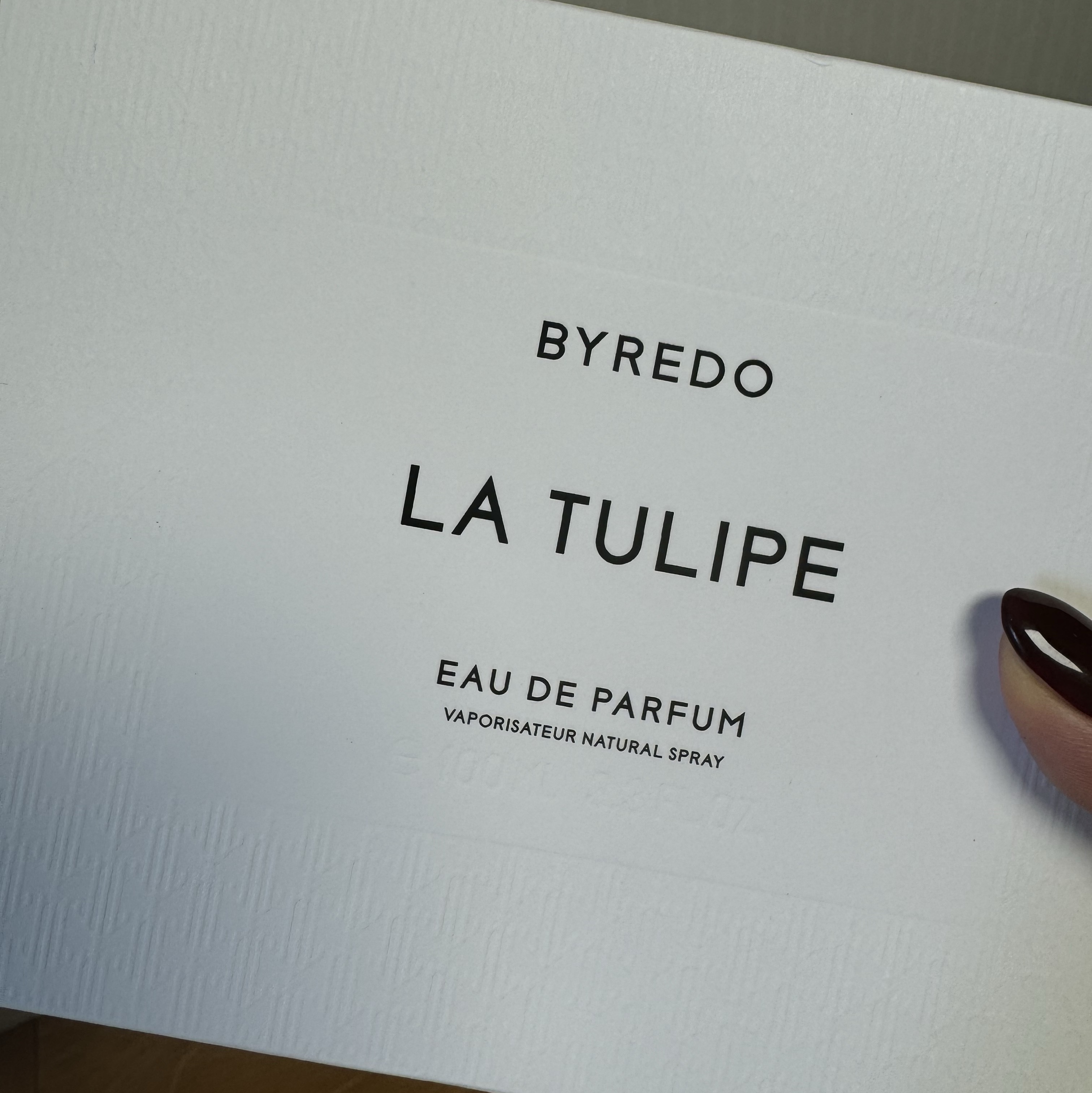 Byredo La Tulipe Eau De Parfum 100ml 착용 스타일