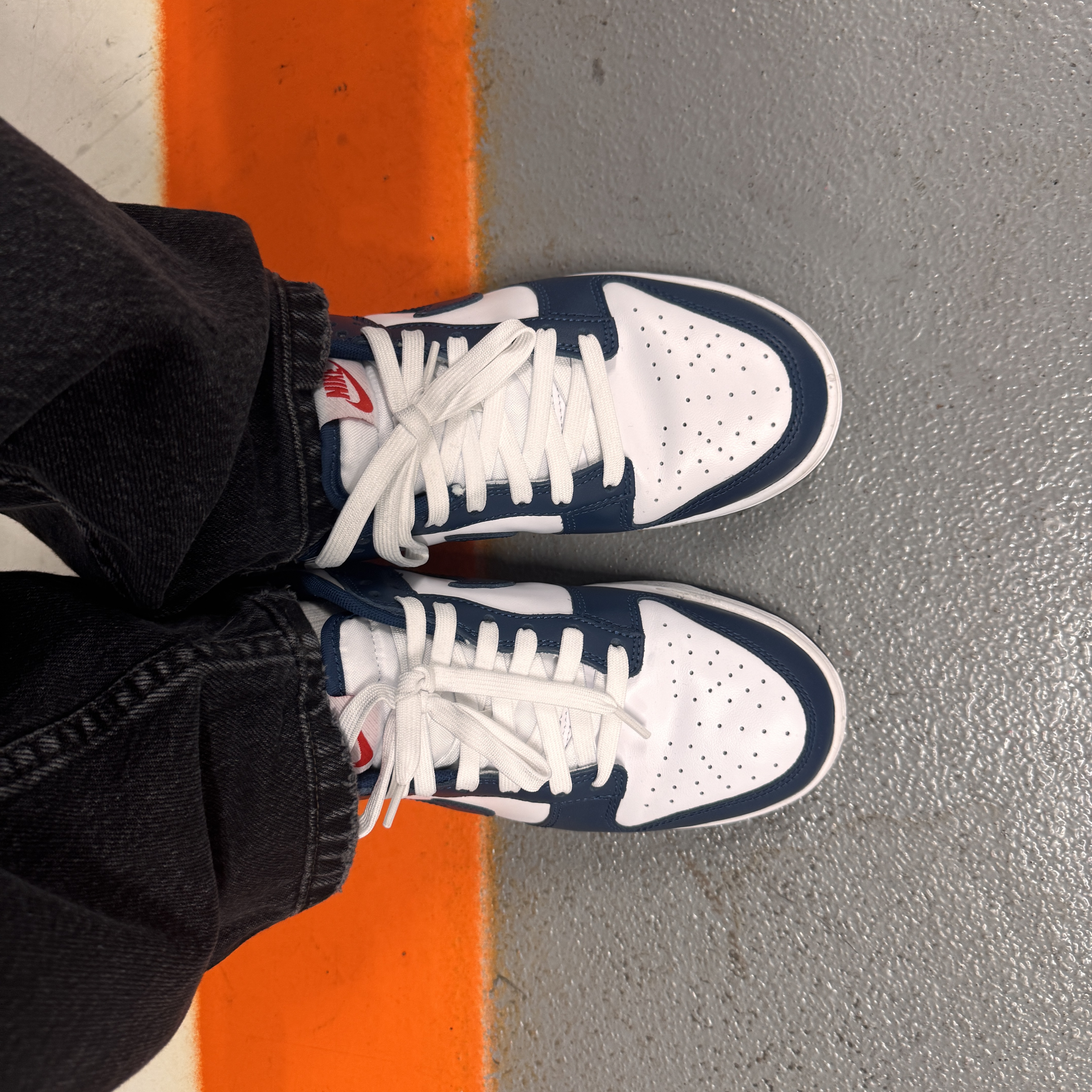 Nike Dunk Low Retro Valerian Blue 착용 스타일