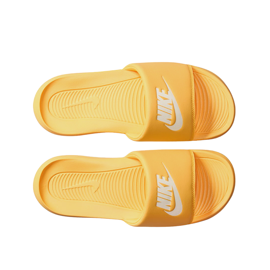 (W) 나이키 빅토리 원 슬라이드 토파즈 골드 세일((W) Nike Victori One Slides Topaz Gold Sail) - 2
