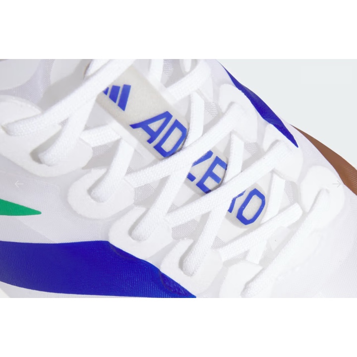 Adidas Adizero Adios Pro EVO 1 White Black, Adidas Adizero Adios Pro 3 Cloud White Core Black 착용 스타일 - 4