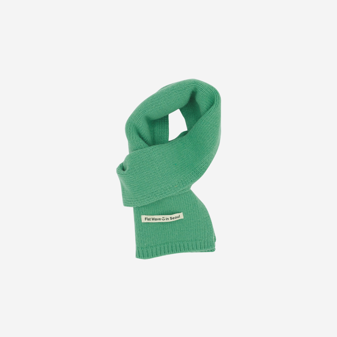 100027 Flatwave Cashmere Muffler Mint