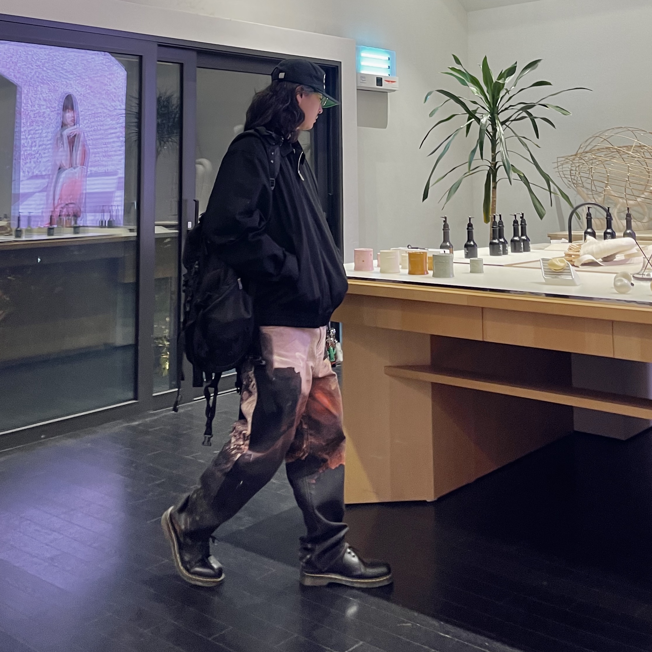 Palace P45 Standard Jean Day of Wrath - 24FW 착용 스타일